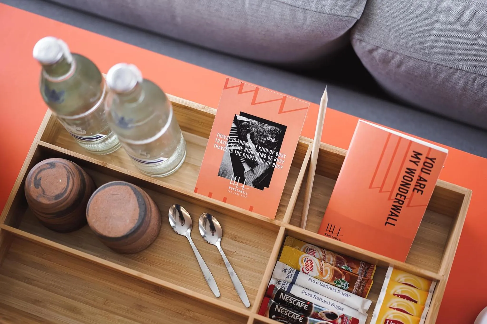 Coffee/tea facilities in Wonderwall Hotel