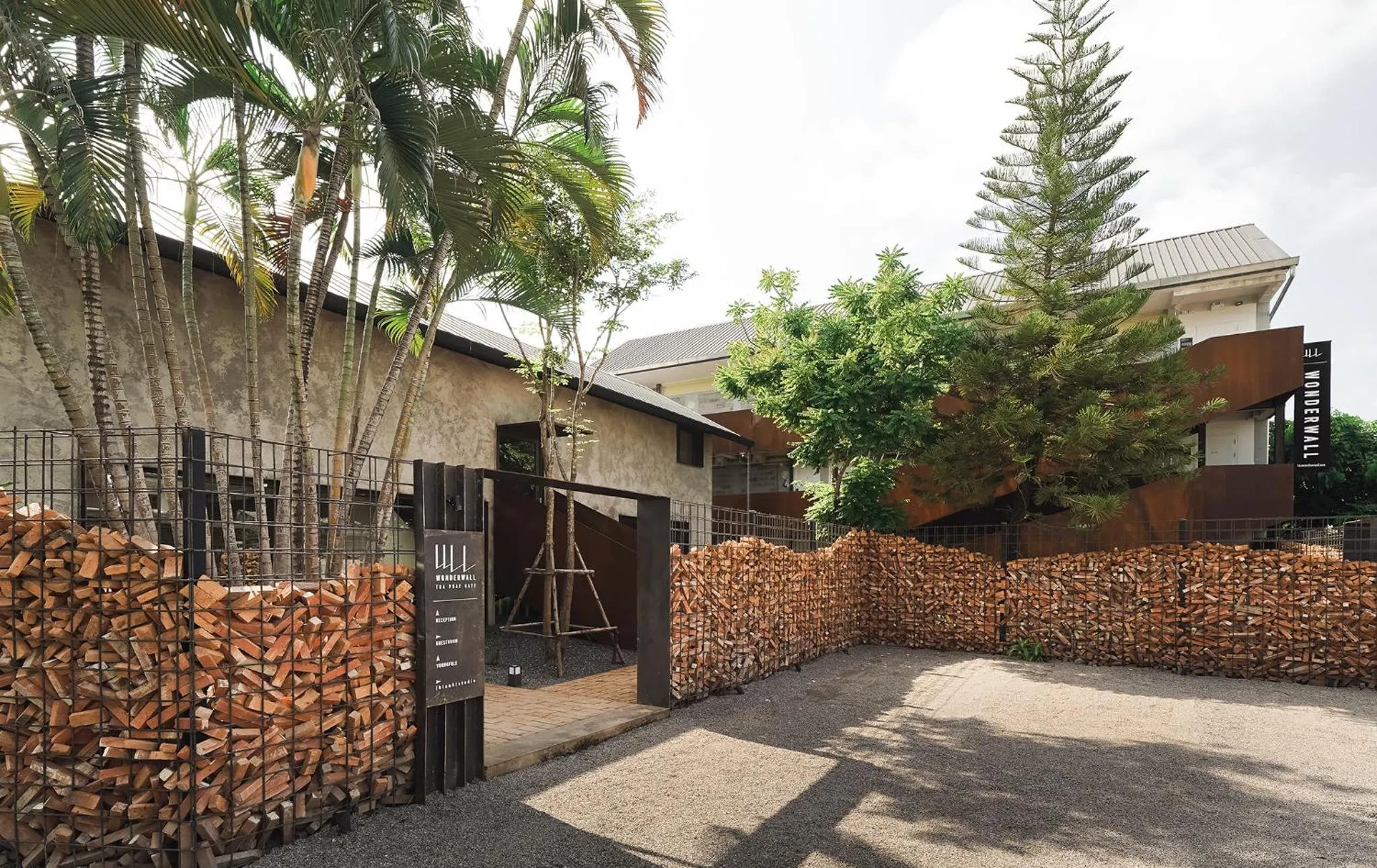 Property building in Wonderwall Hotel