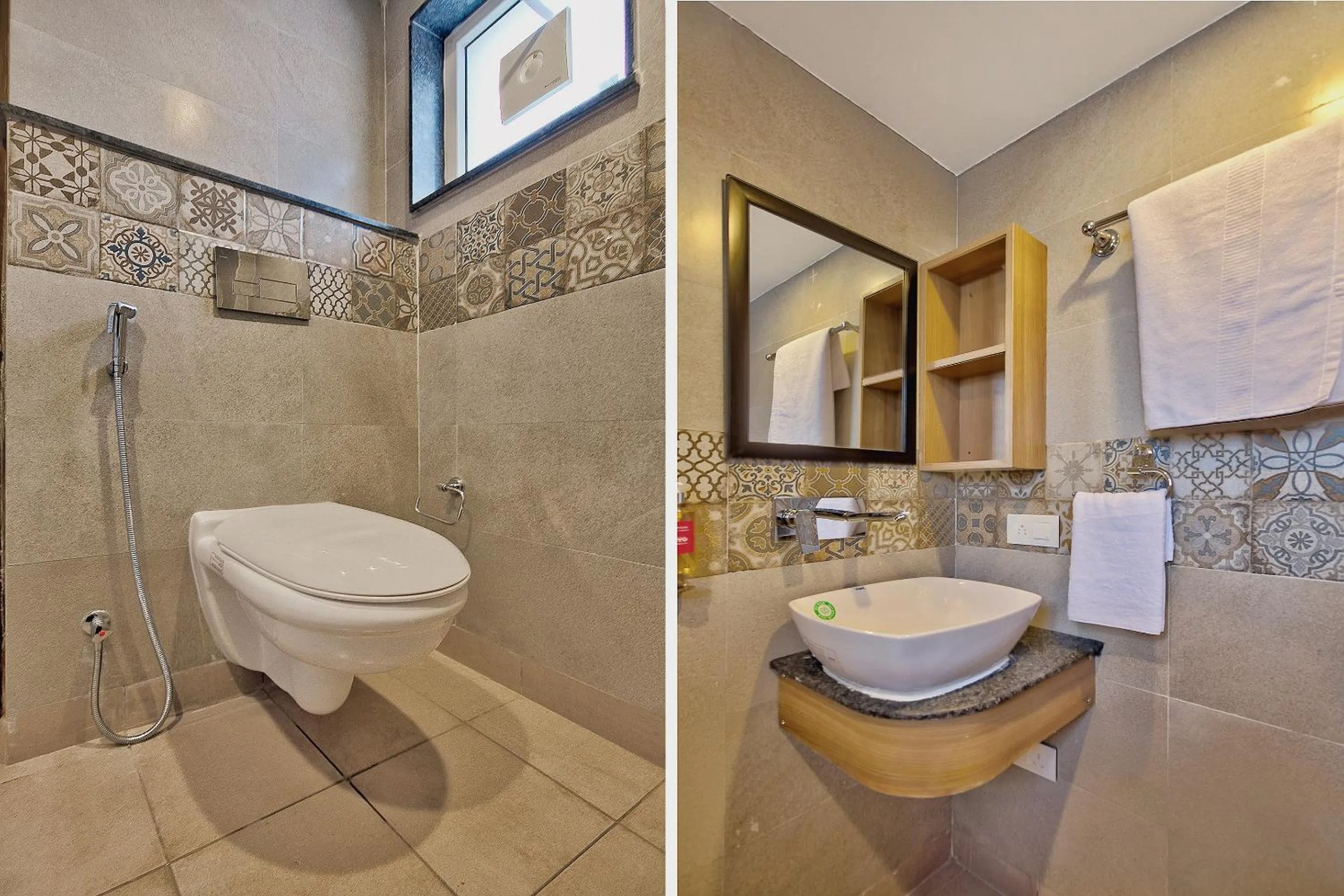 Bathroom in Super Hotel O Blessings Residency