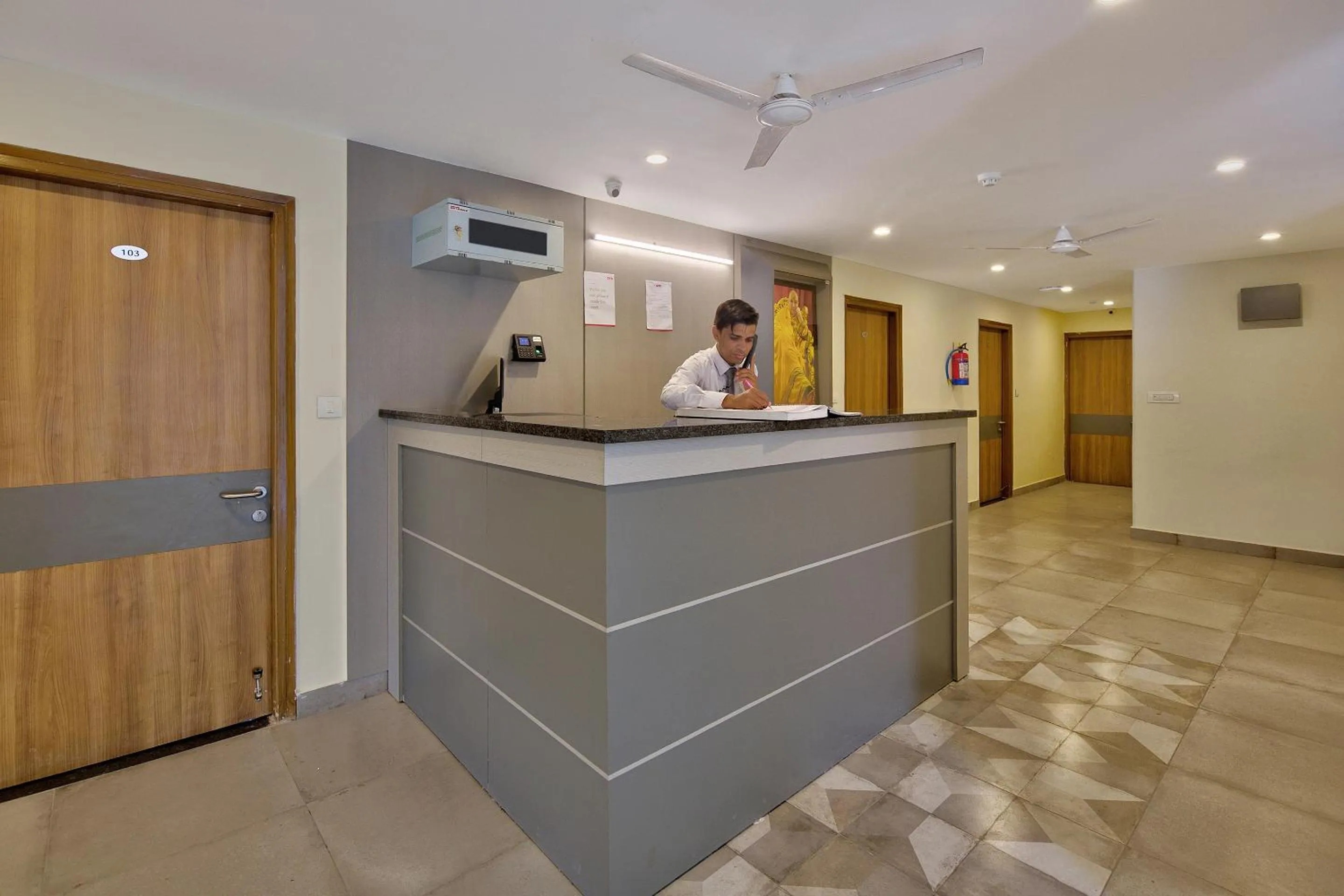 Lobby or reception in Super Hotel O Blessings Residency
