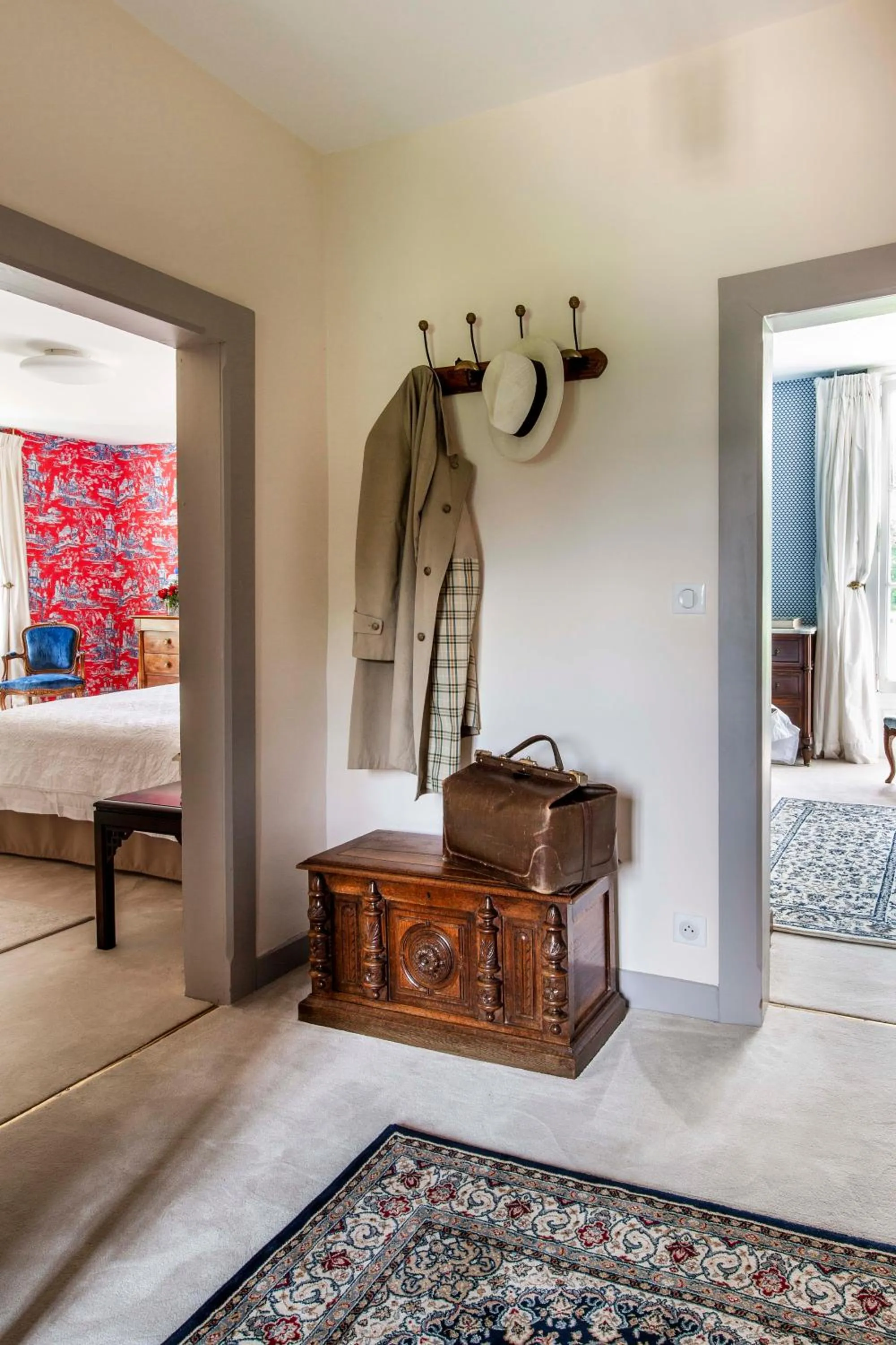 Bed in Chateau de la Villedubois