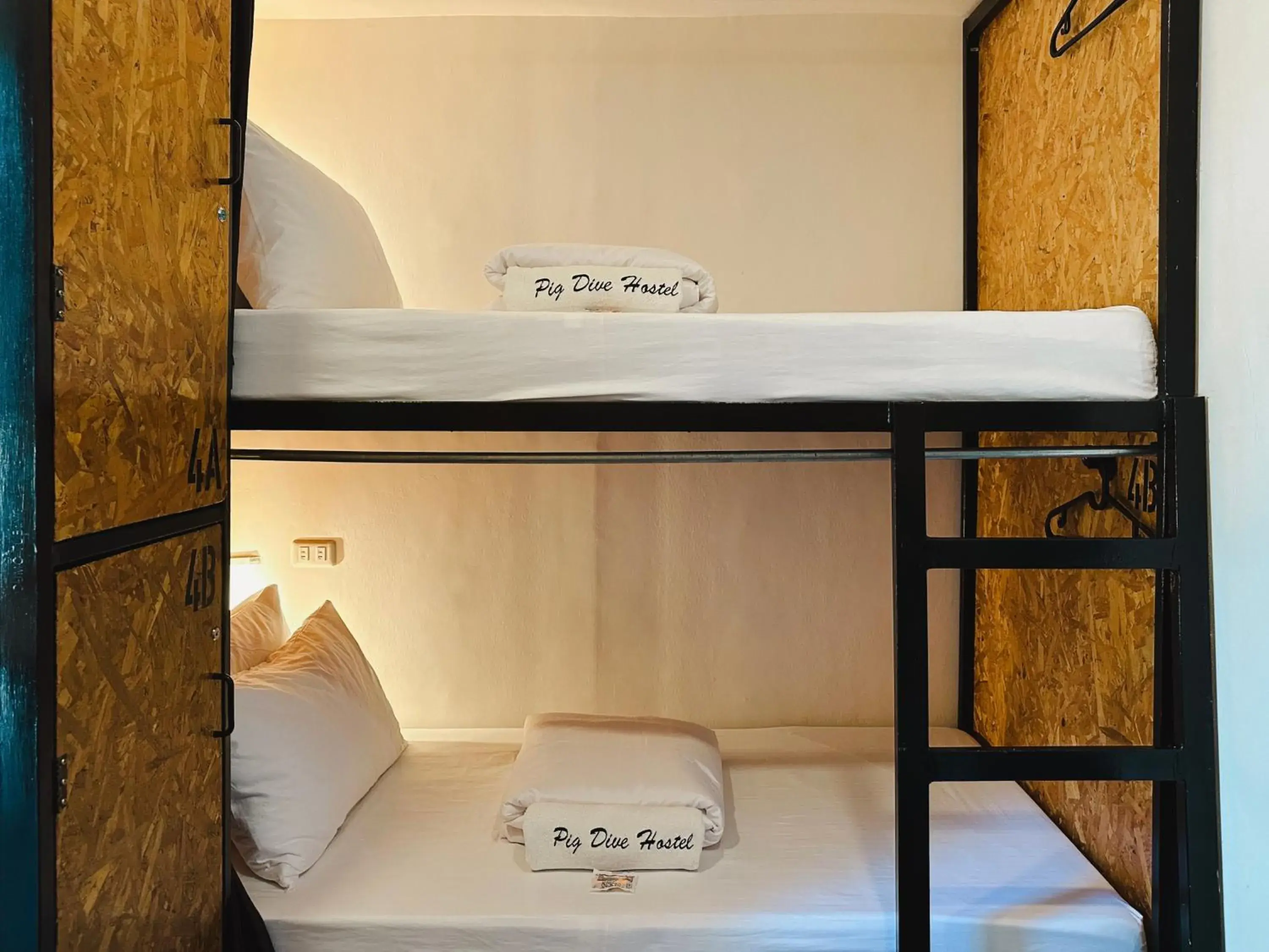 Bed in Pig Dive Hostel Moalboal Bed in Pig Dive Hostel Moalboal