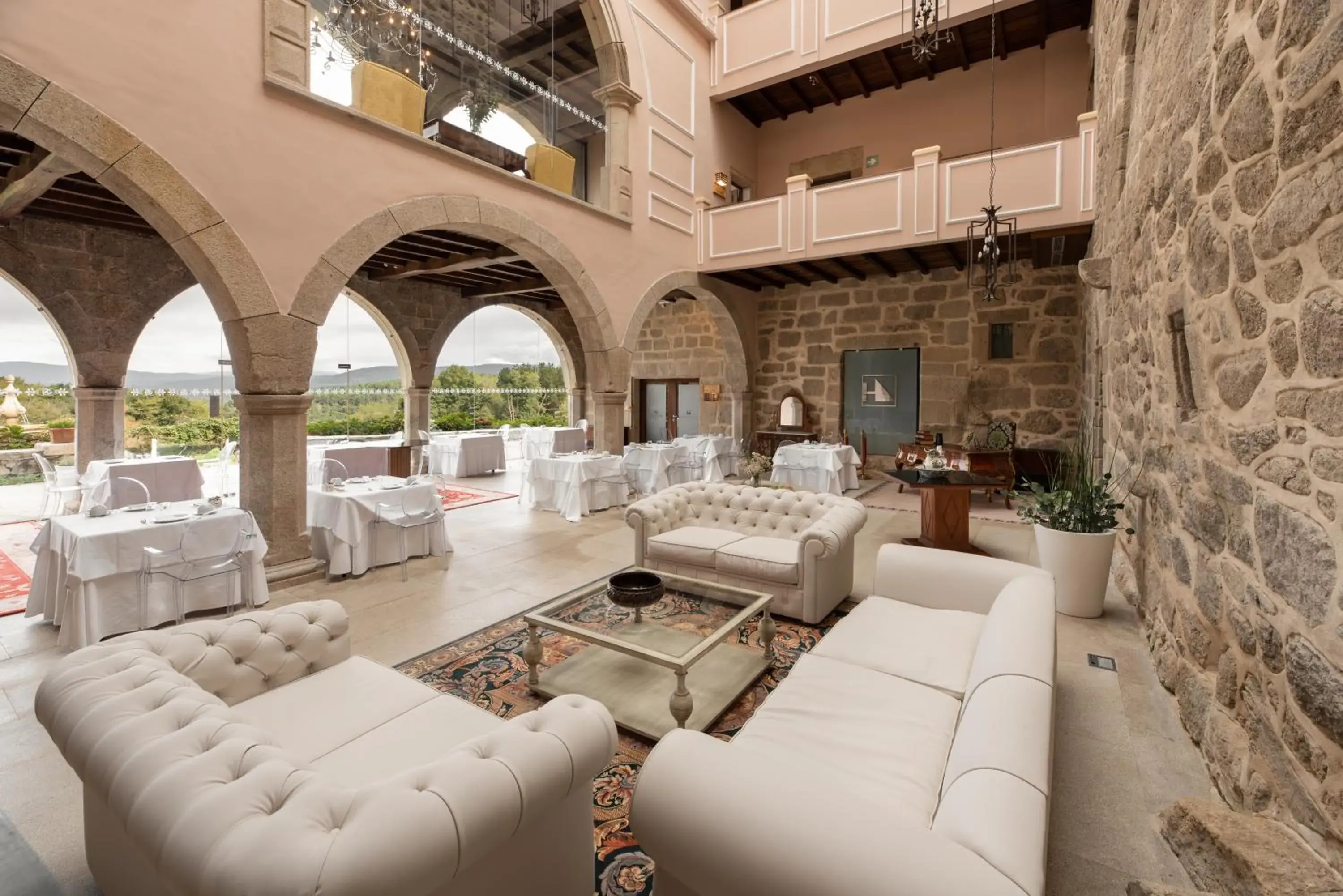 Property building in Áurea Palacio de Sober by Eurostars Hotel Company Property building in Áurea Palacio de Sober by Eurostars Hotel Company