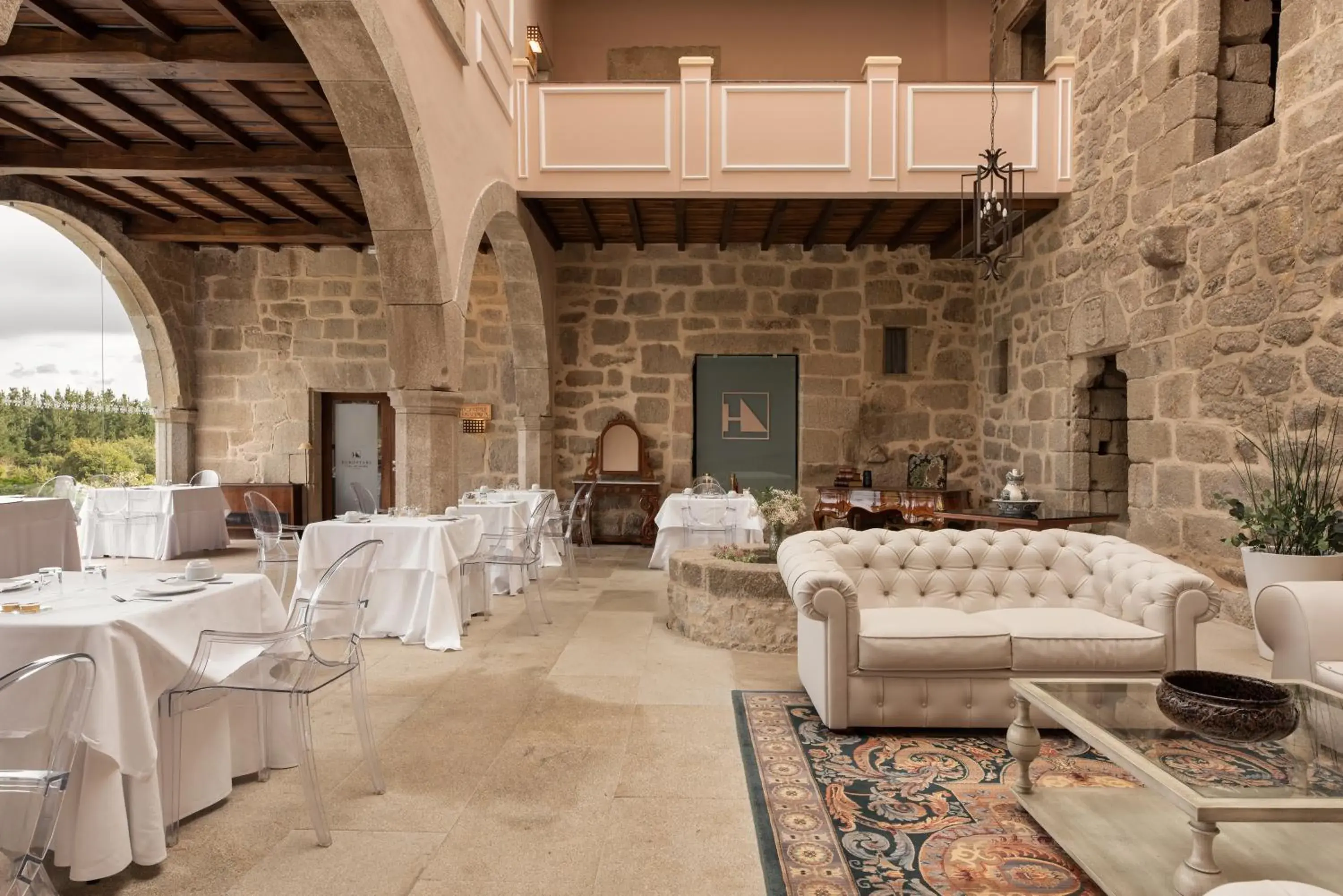 Property building in Áurea Palacio de Sober by Eurostars Hotel Company Property building in Áurea Palacio de Sober by Eurostars Hotel Company