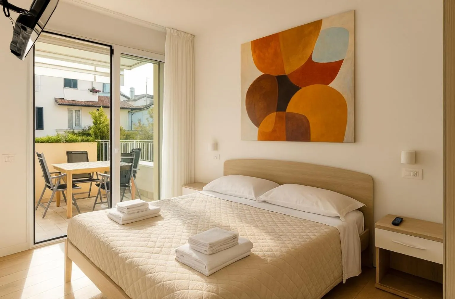 Bedroom, Bed in Residence Antares