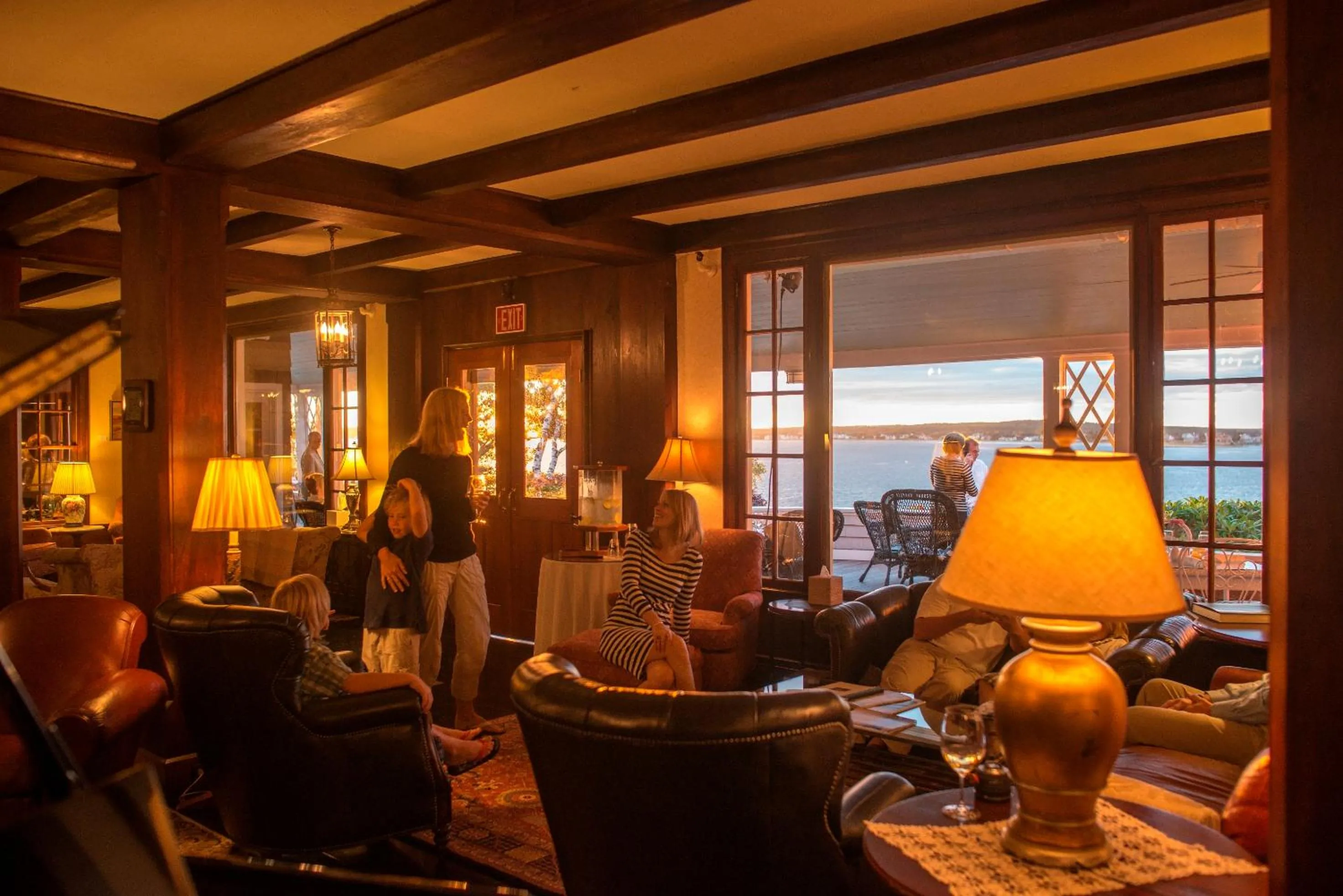 Lobby or reception in Black Point Inn