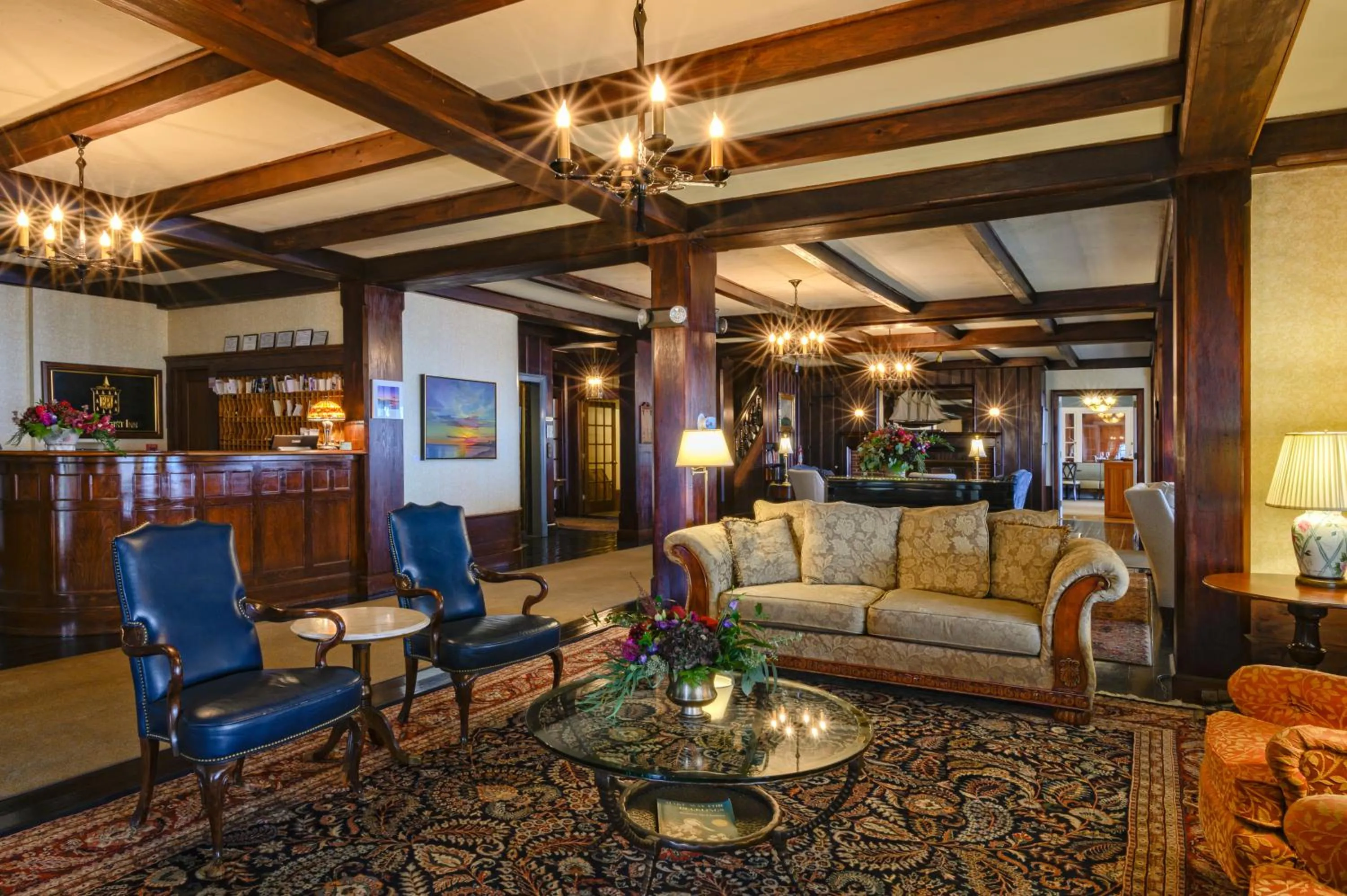 Lobby or reception in Black Point Inn