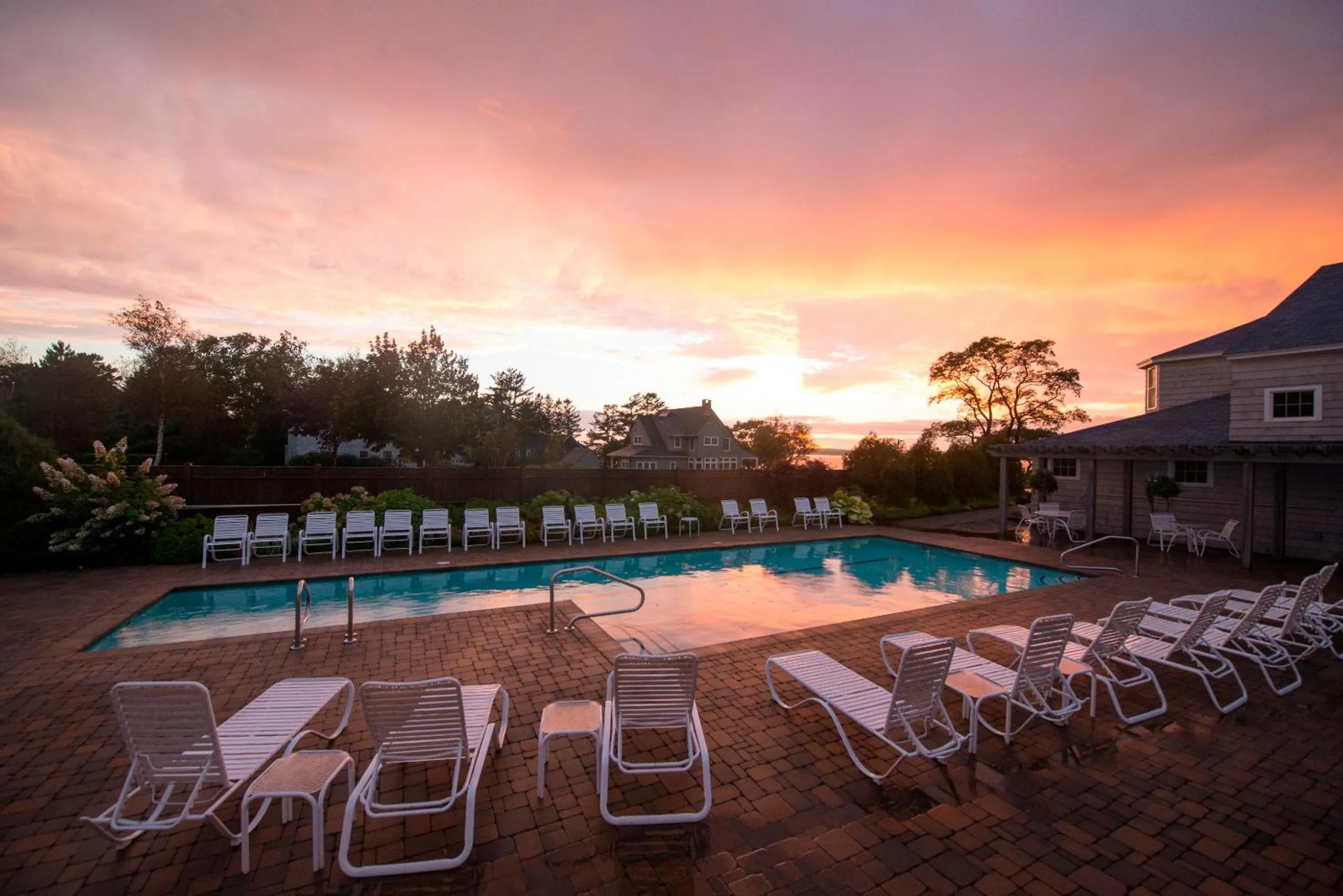 Swimming pool in Black Point Inn