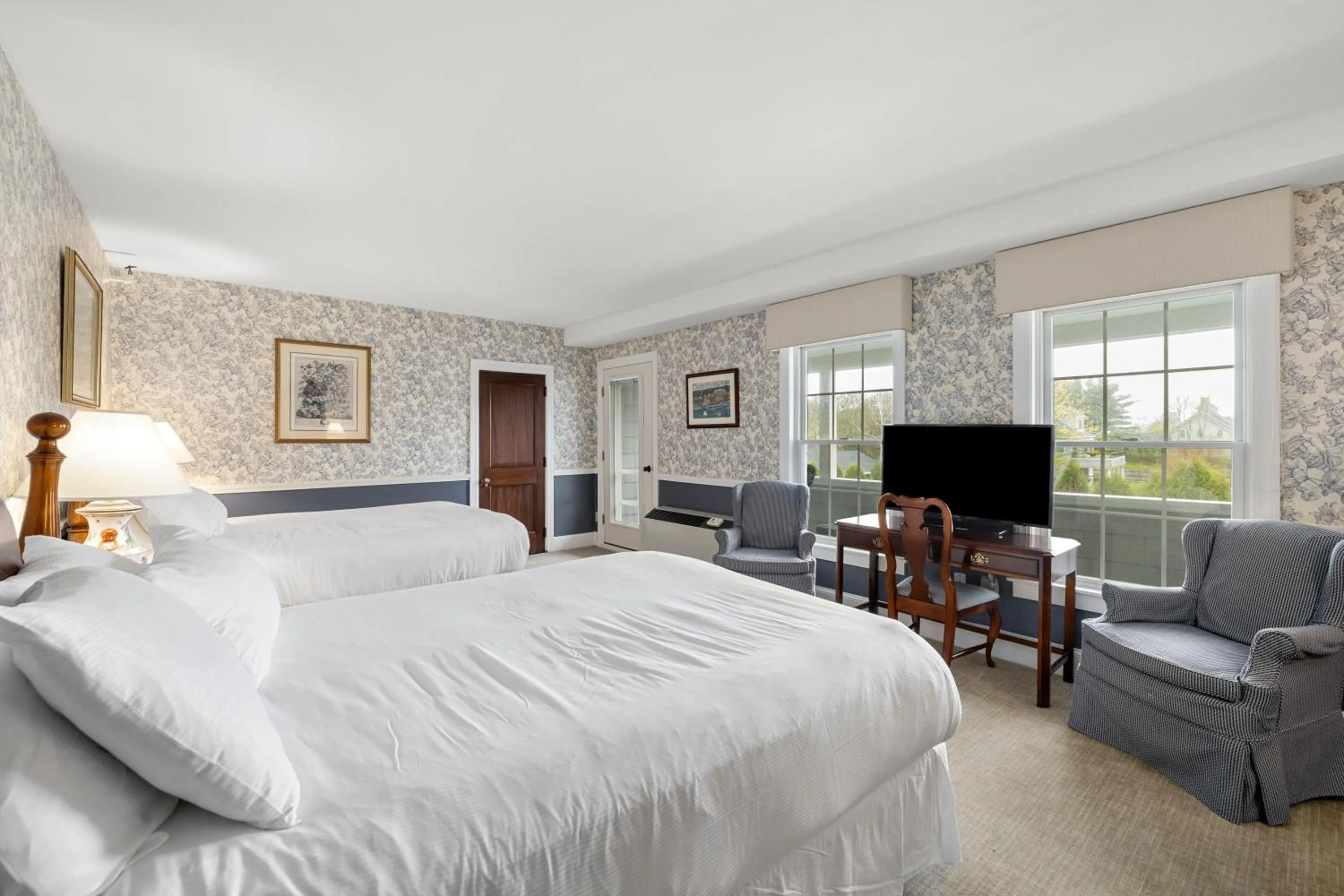 Bed in Black Point Inn
