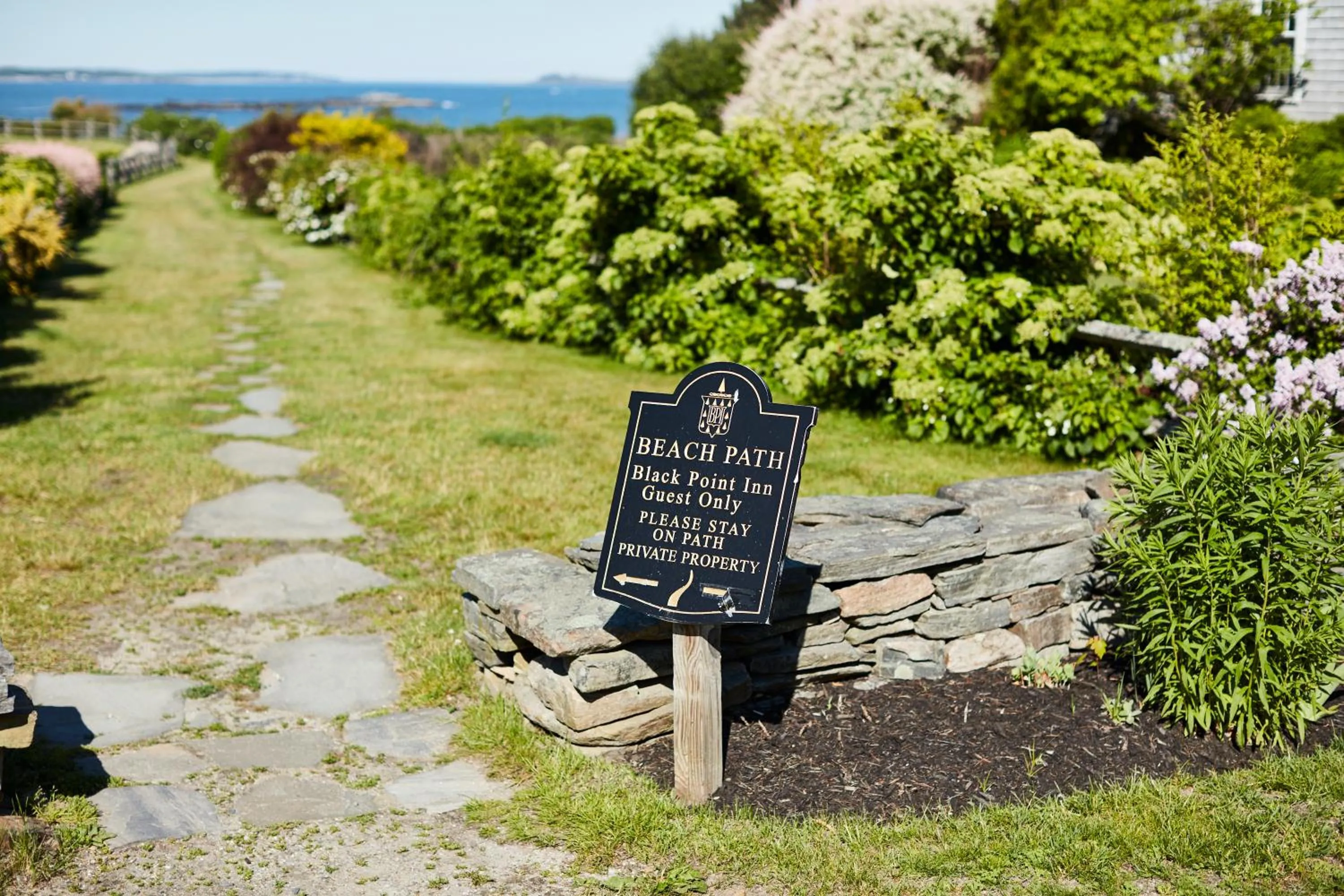 Garden in Black Point Inn