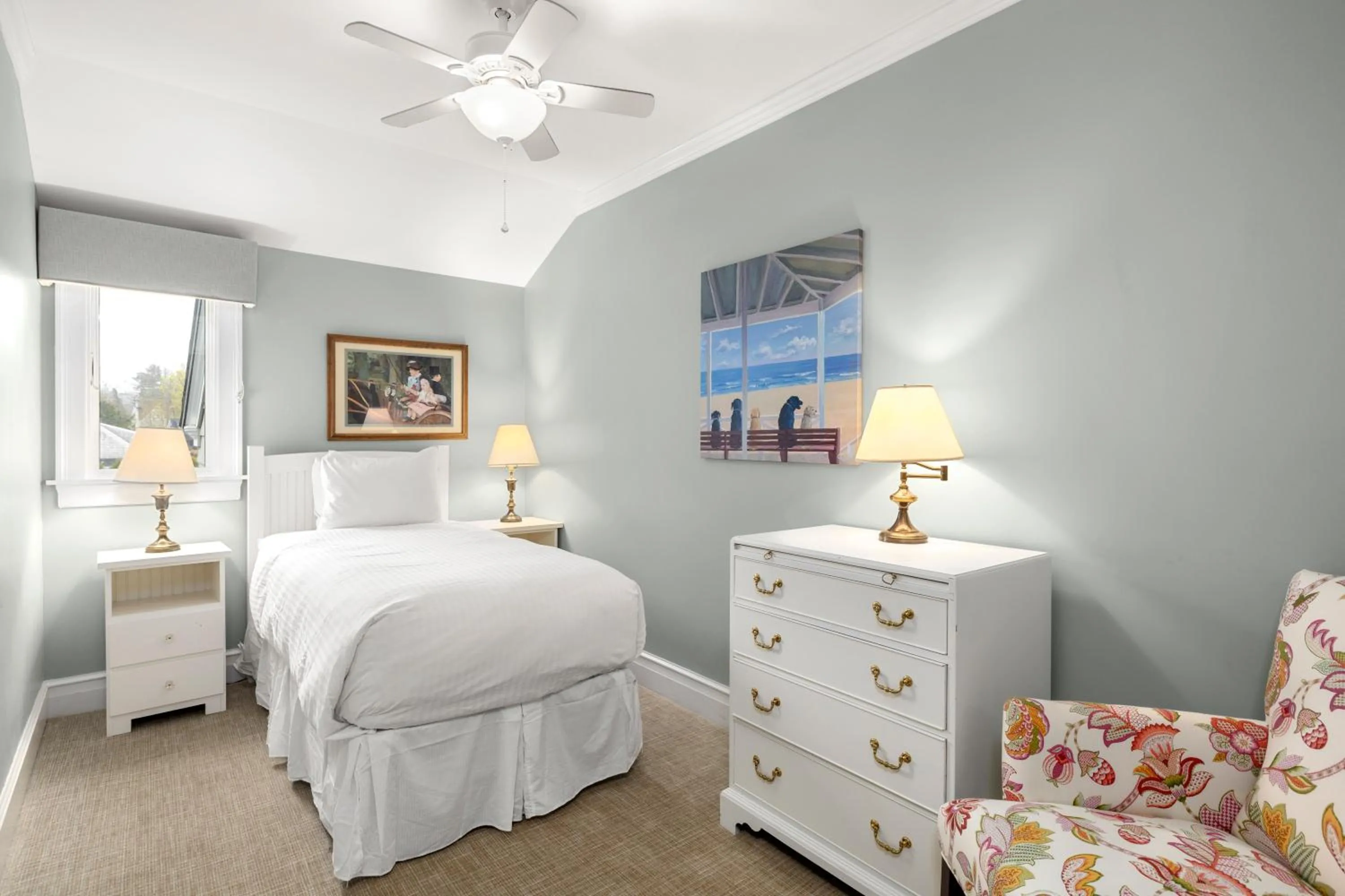 Bed in Black Point Inn