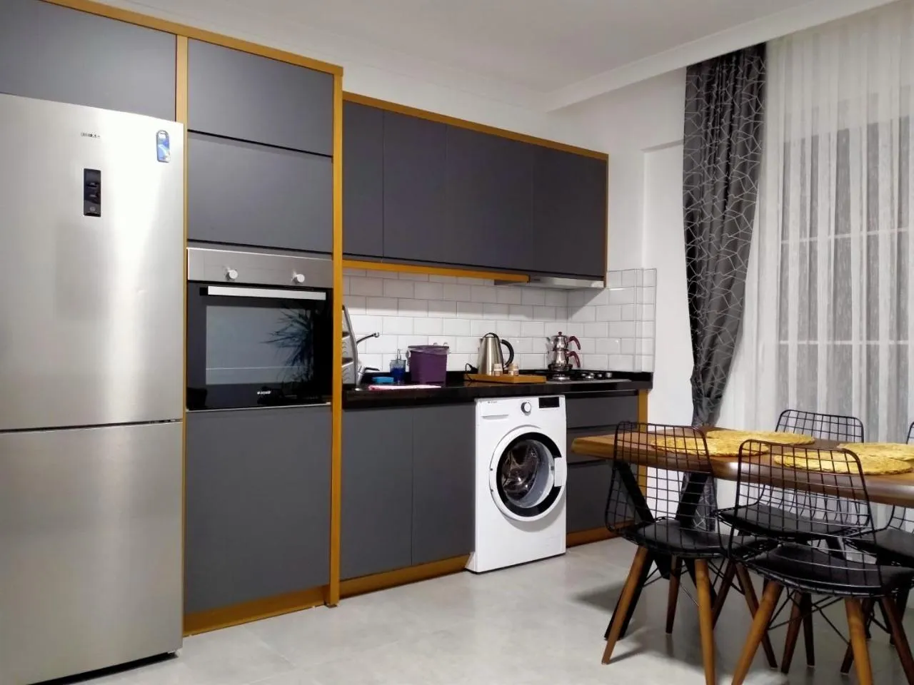 Kitchen or kitchenette in AdaHan Family Rooms Gocek