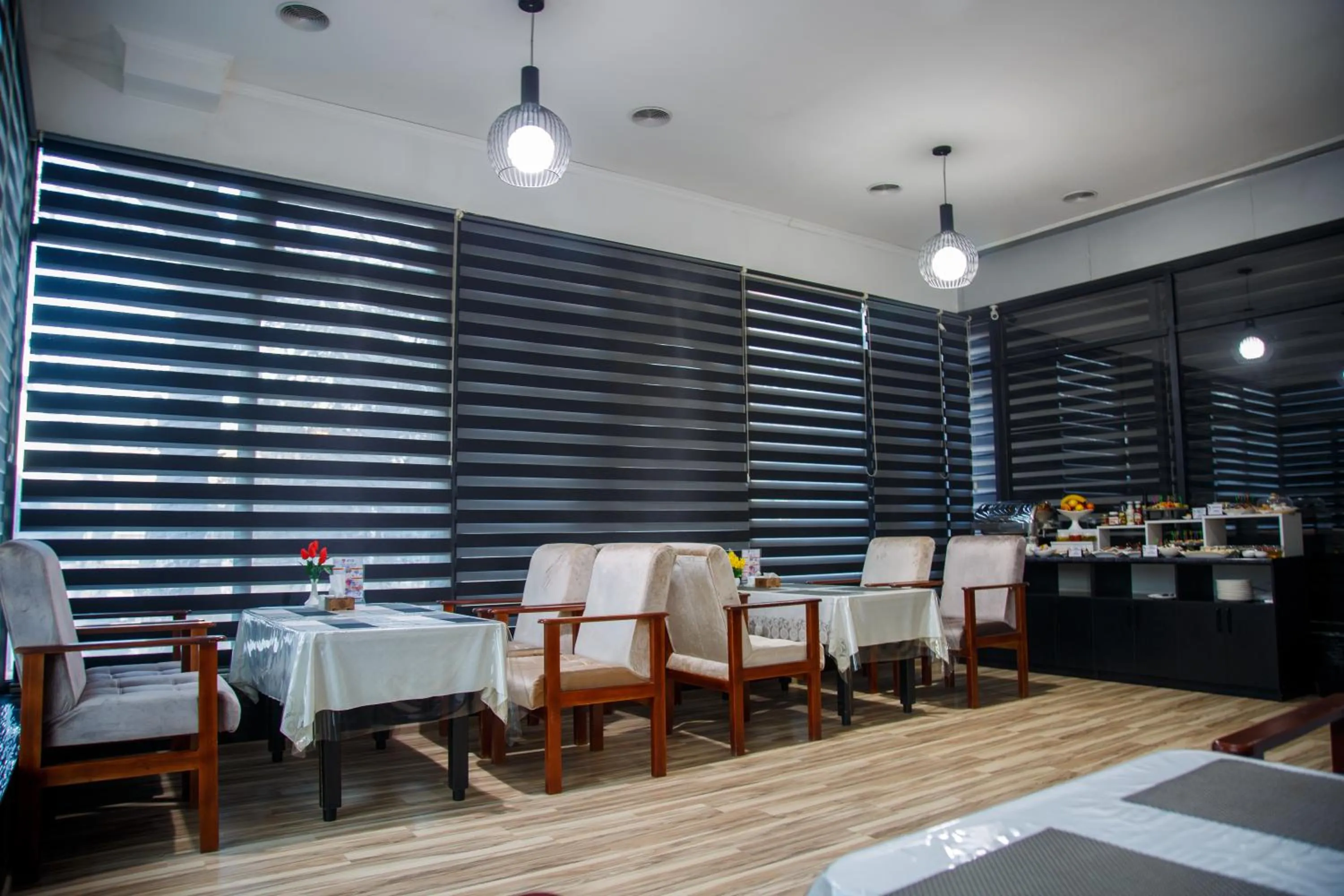 Buffet breakfast in Level hotel Osh