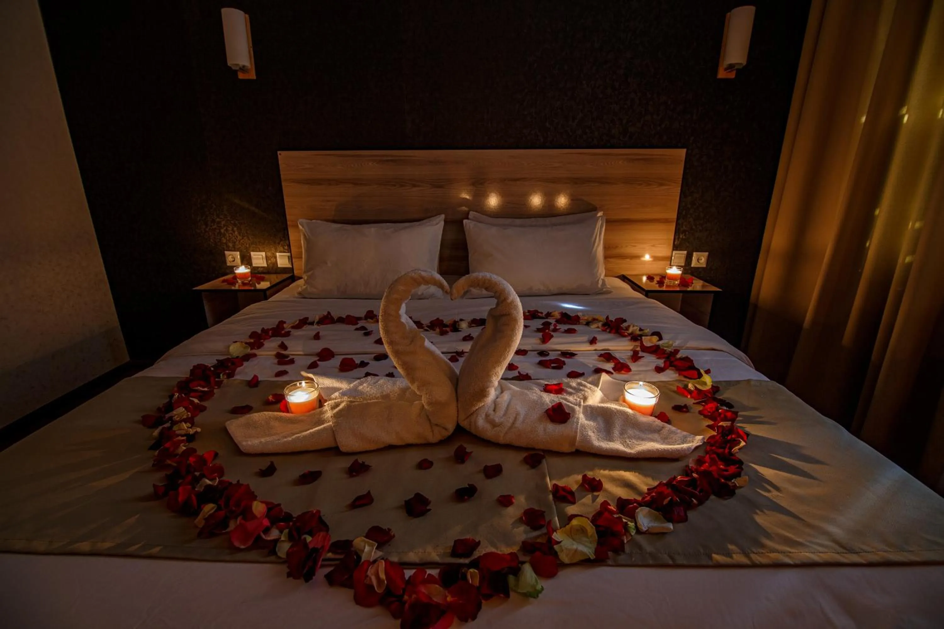 Bed in Level hotel Osh