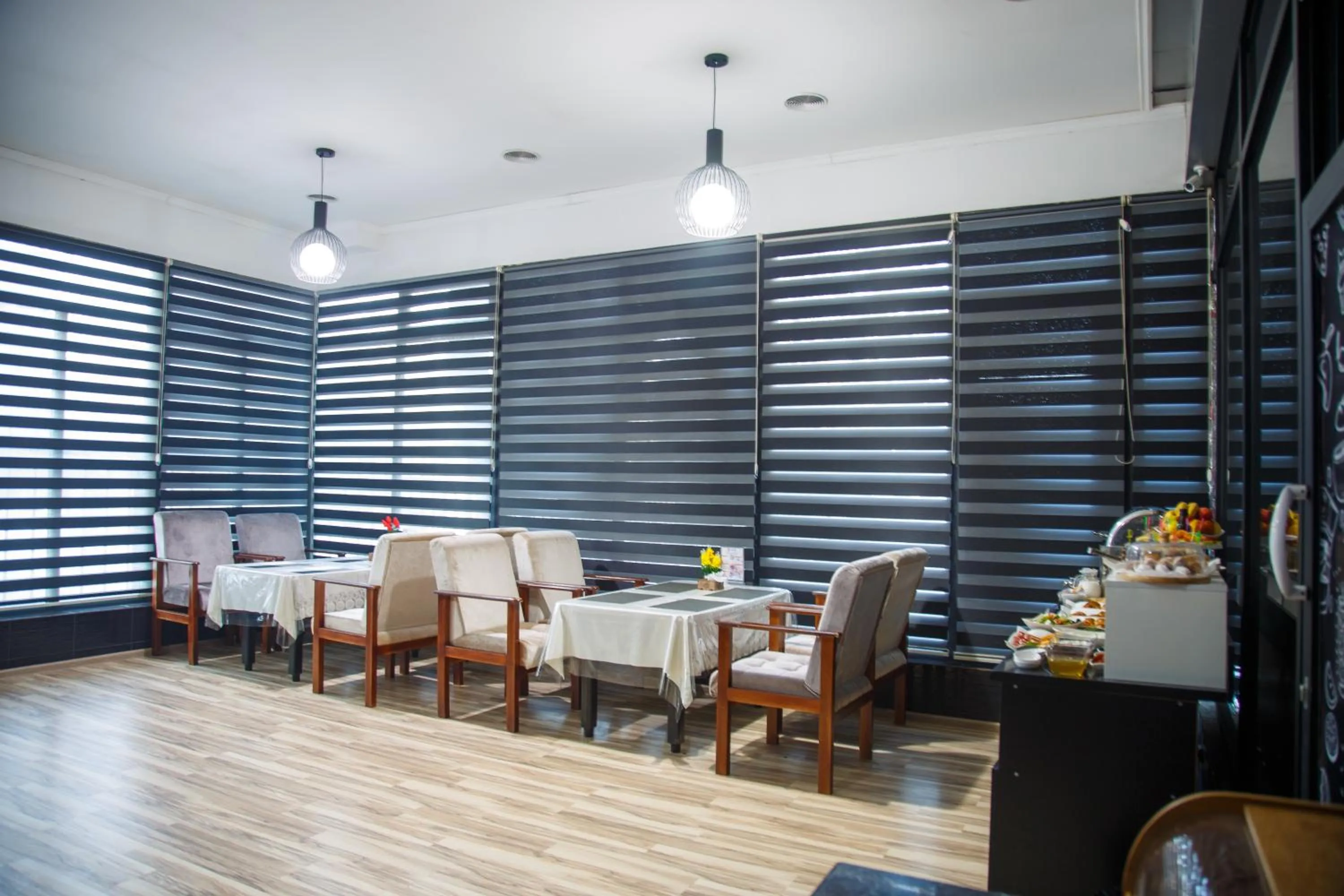 Buffet breakfast in Level hotel Osh