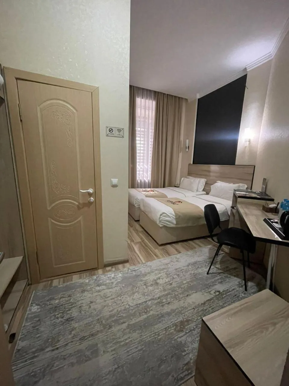 Photo of the whole room, Bed in Level hotel Osh
