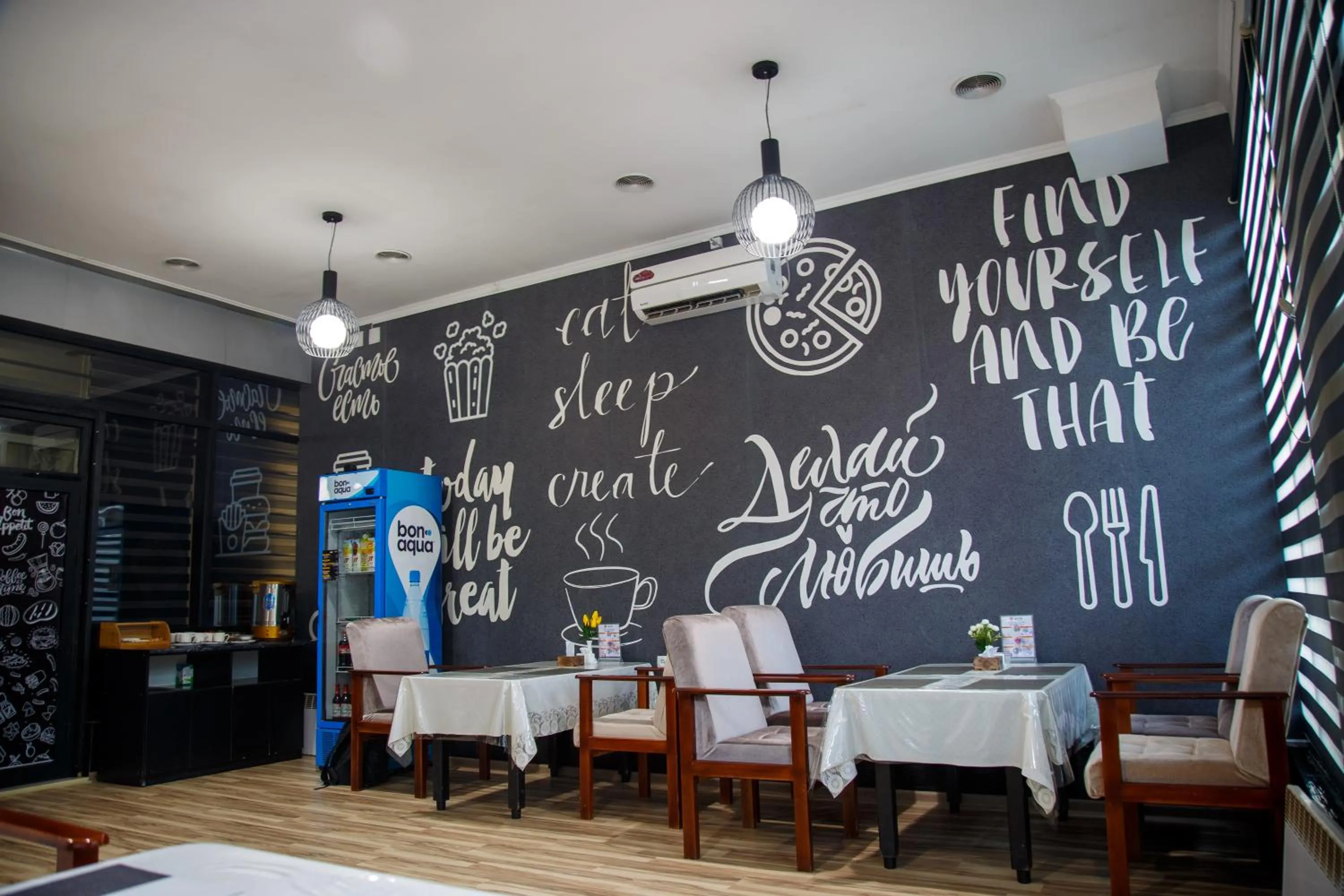 Buffet breakfast in Level hotel Osh