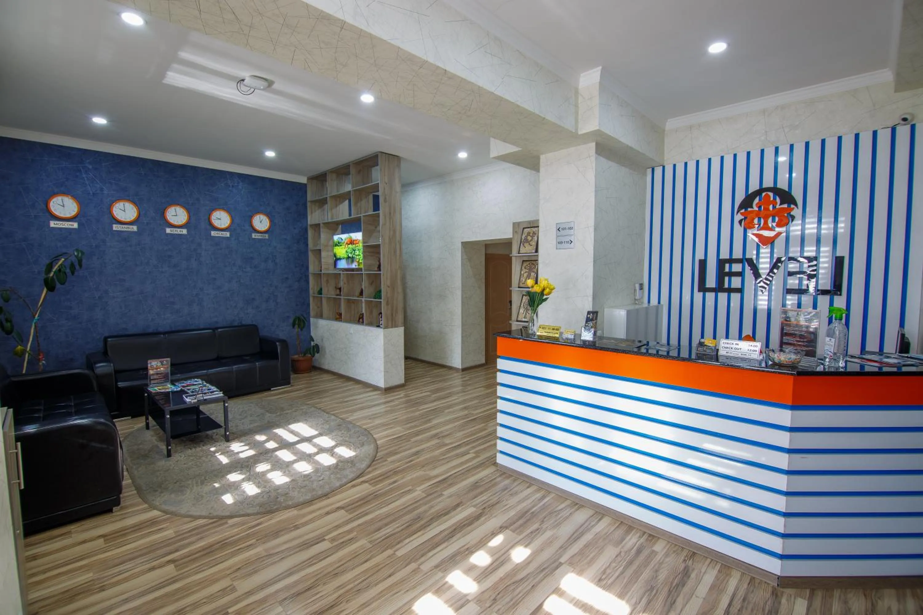 Lobby or reception in Level hotel Osh