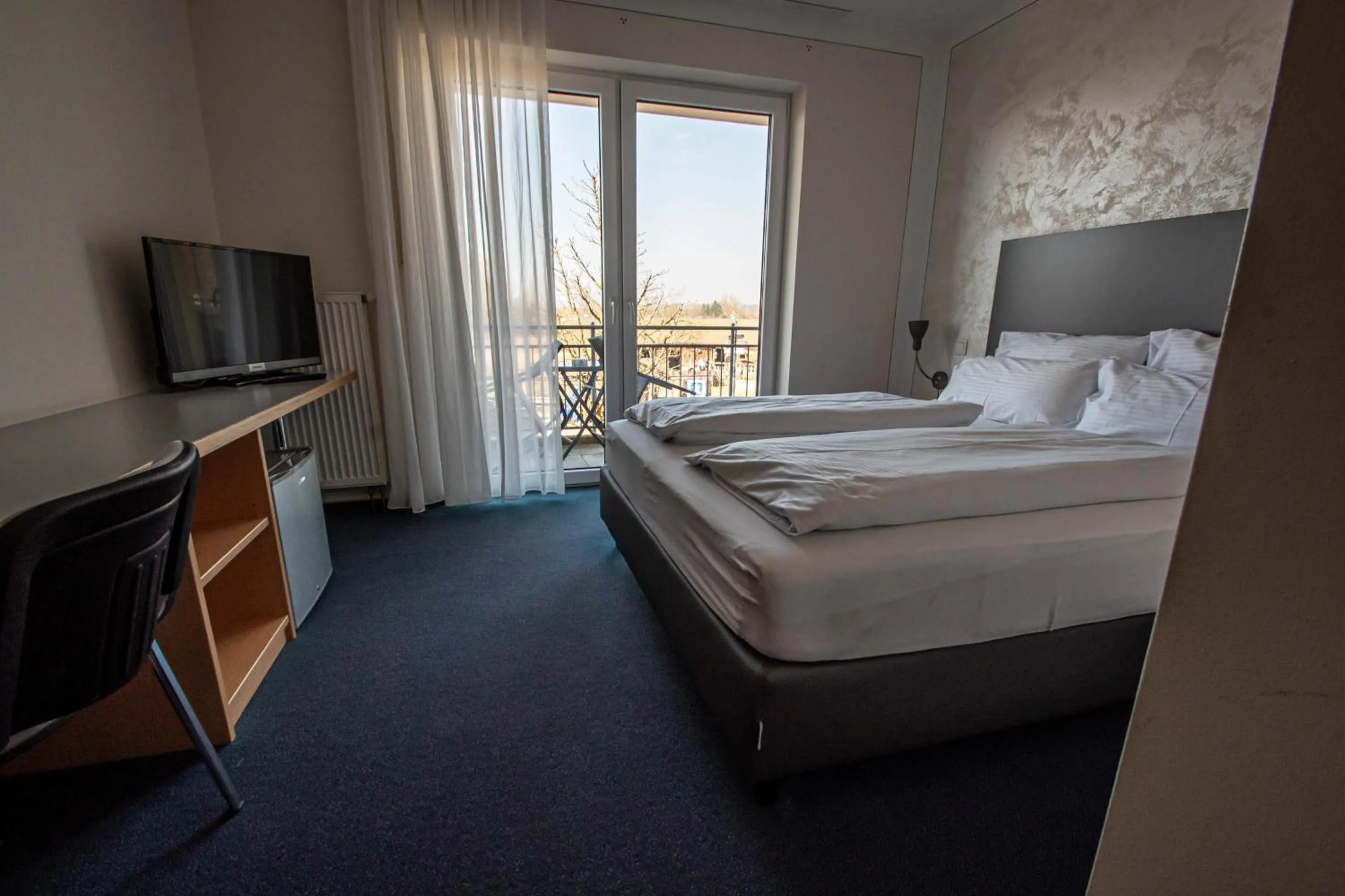 Bed in Sporthotel Neuburg