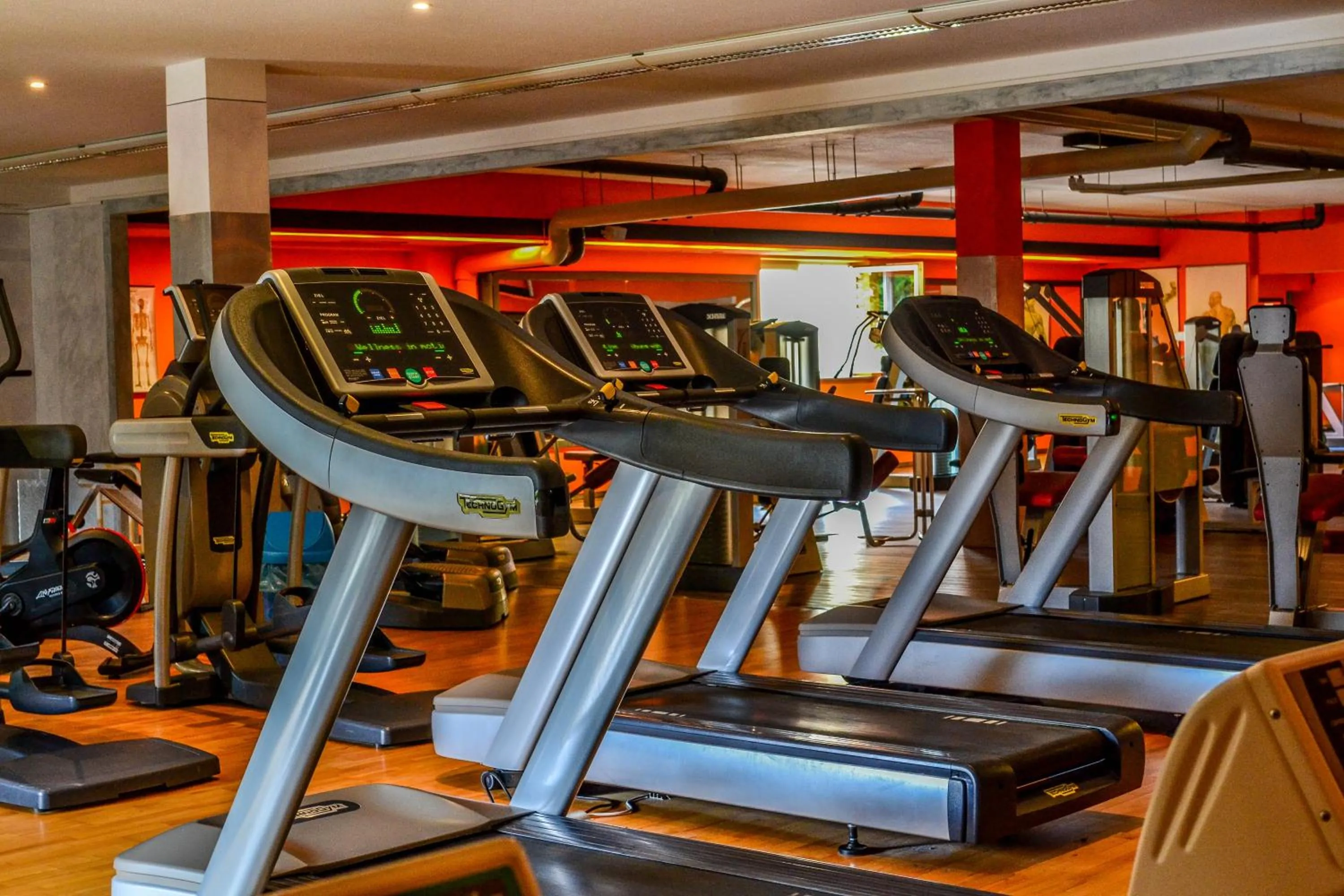 Fitness centre/facilities in Sporthotel Neuburg