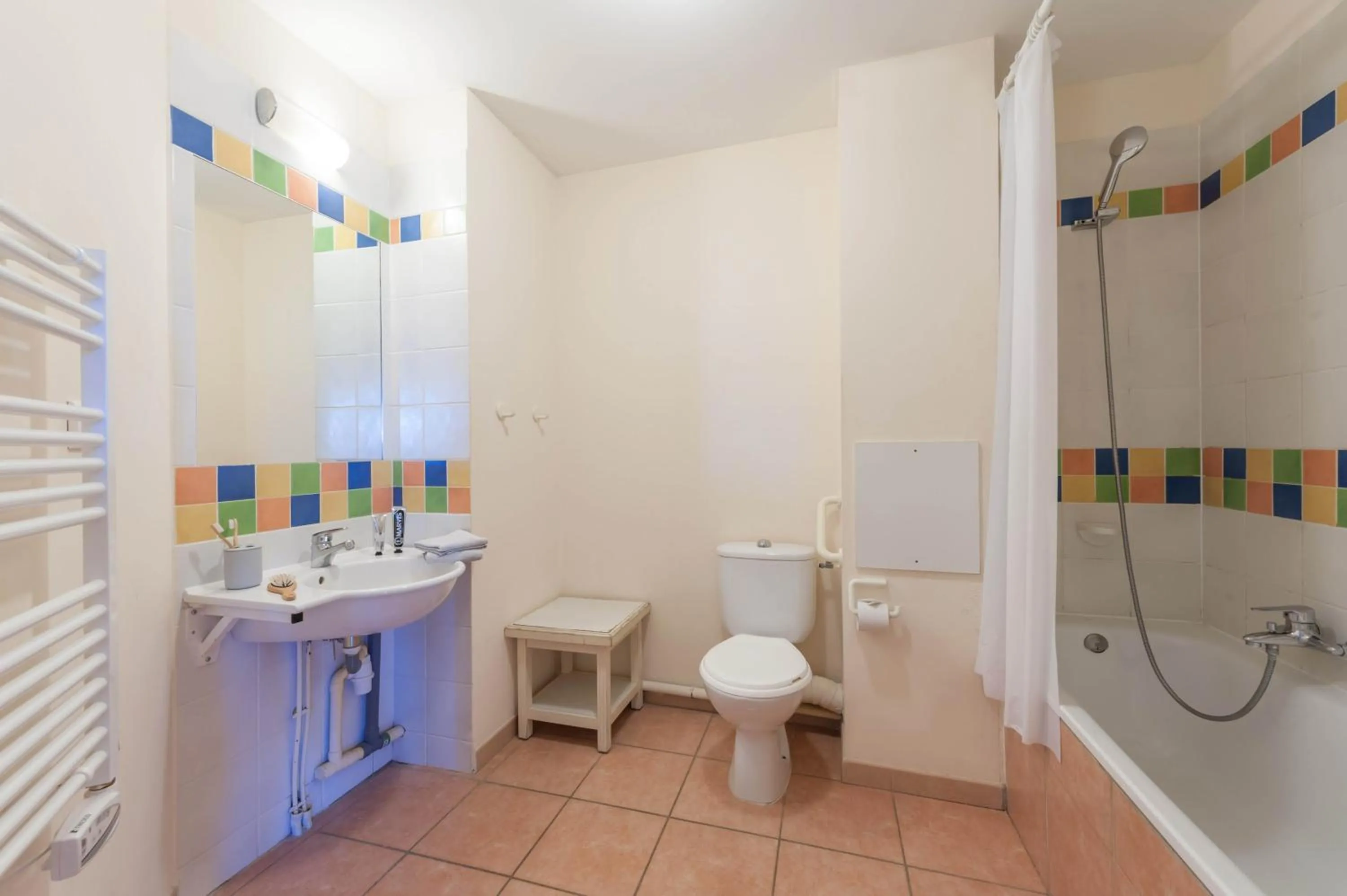 Shower in Village Pierre & Vacances Pont Royal en Provence