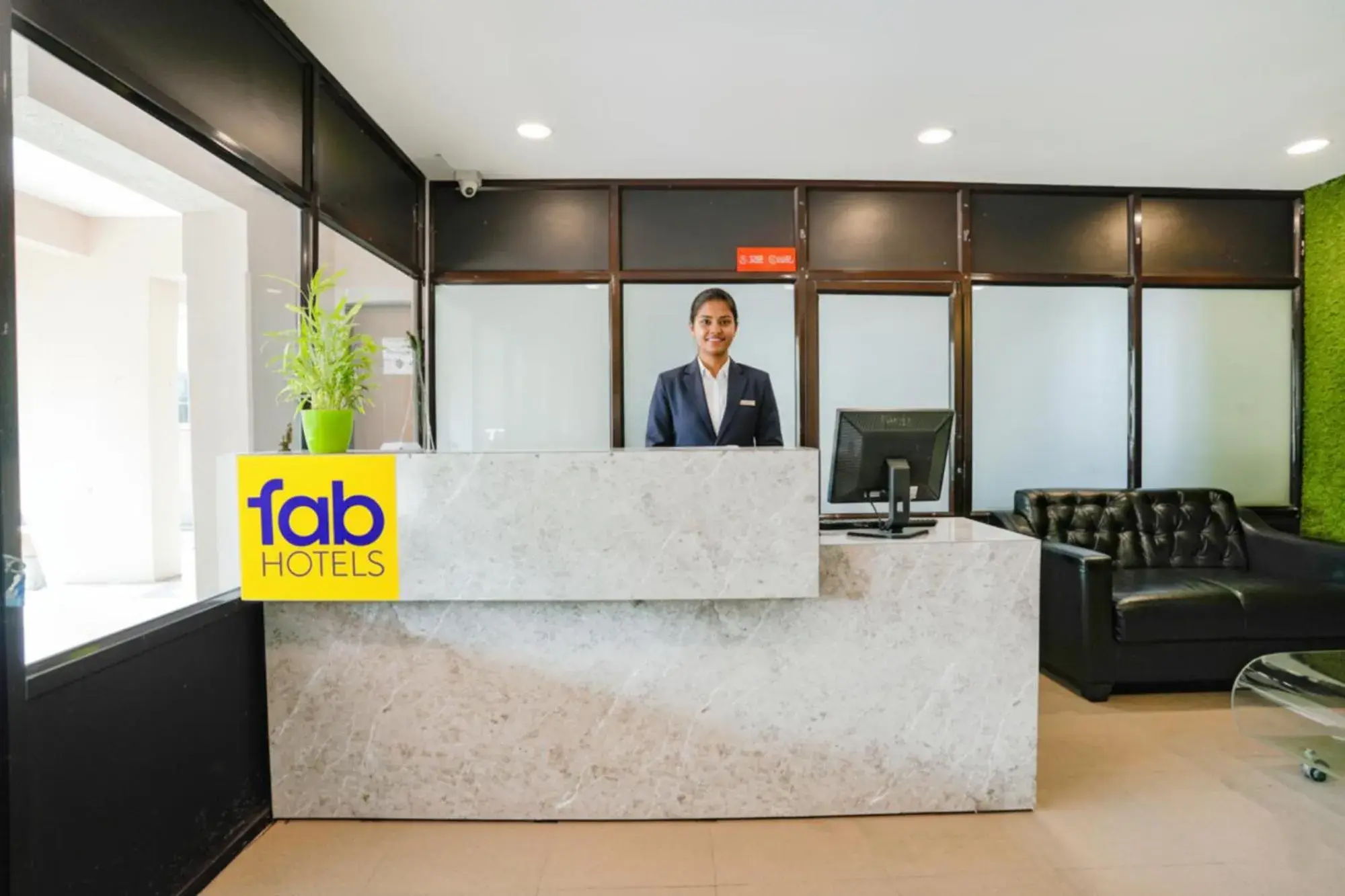 Lobby or reception in FabHotel 24 Baner - Nr MCF Camp Lobby or reception in FabHotel 24 Baner - Nr MCF Camp