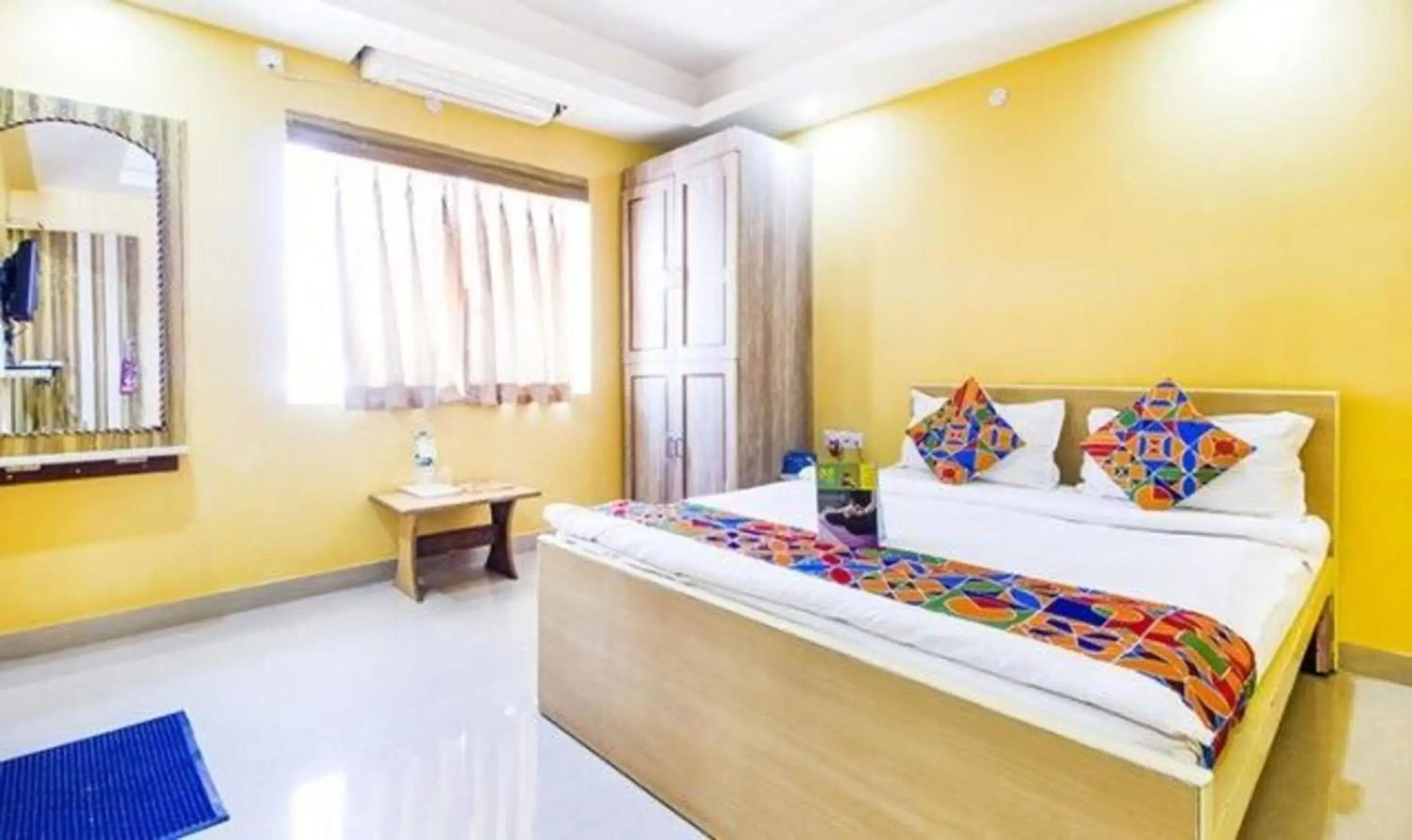 Bedroom, Bed in FabHotel Amaltas Bedroom, Bed in FabHotel Amaltas