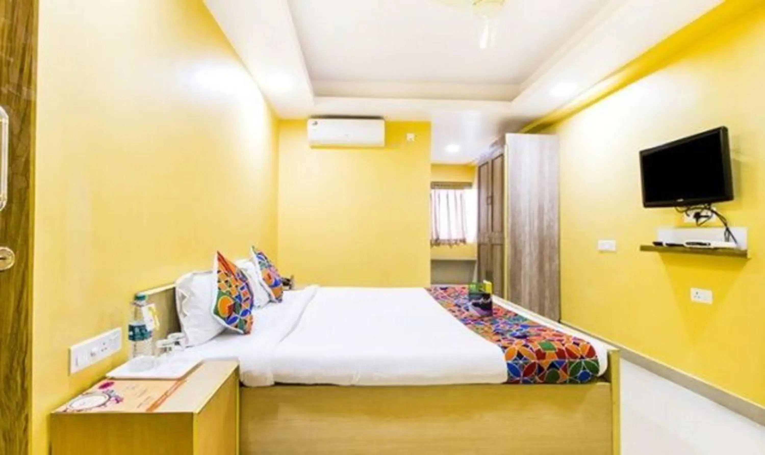 View (from property/room), Bed in FabHotel Amaltas View (from property/room), Bed in FabHotel Amaltas