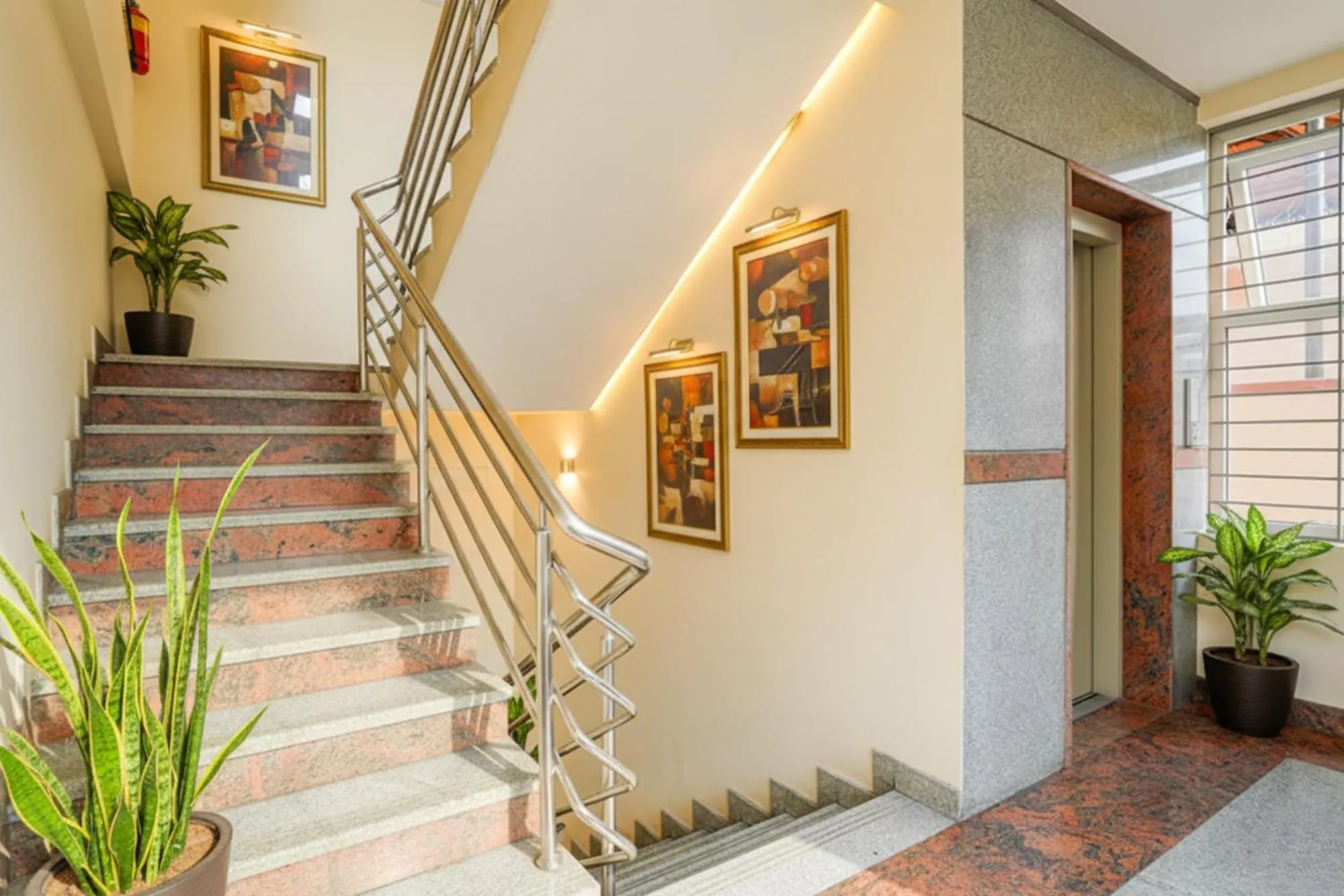 Lobby or reception in FabHotel Amaltas