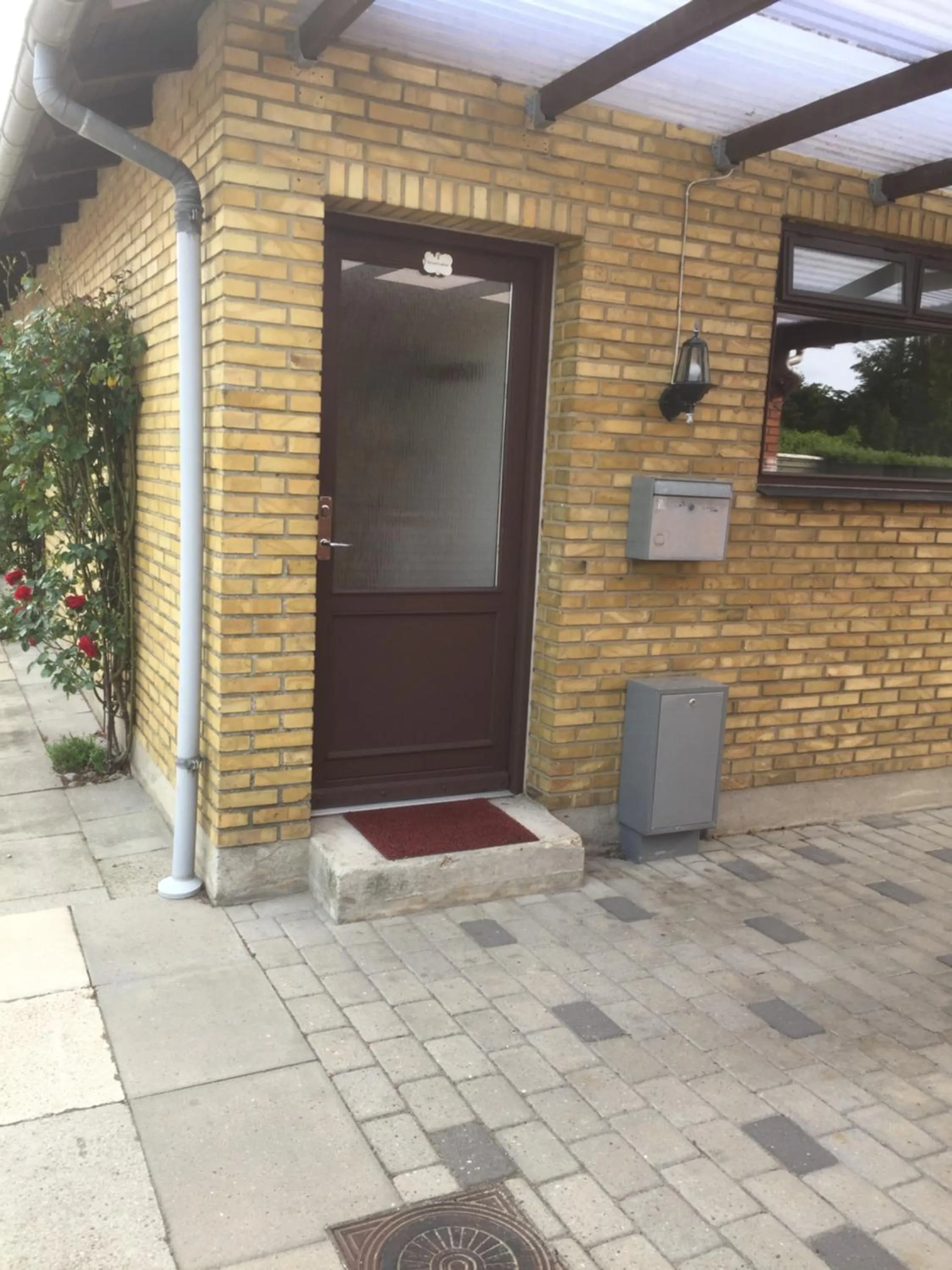Facade/entrance in Bramming city privat overnatning , ingen morgenmad