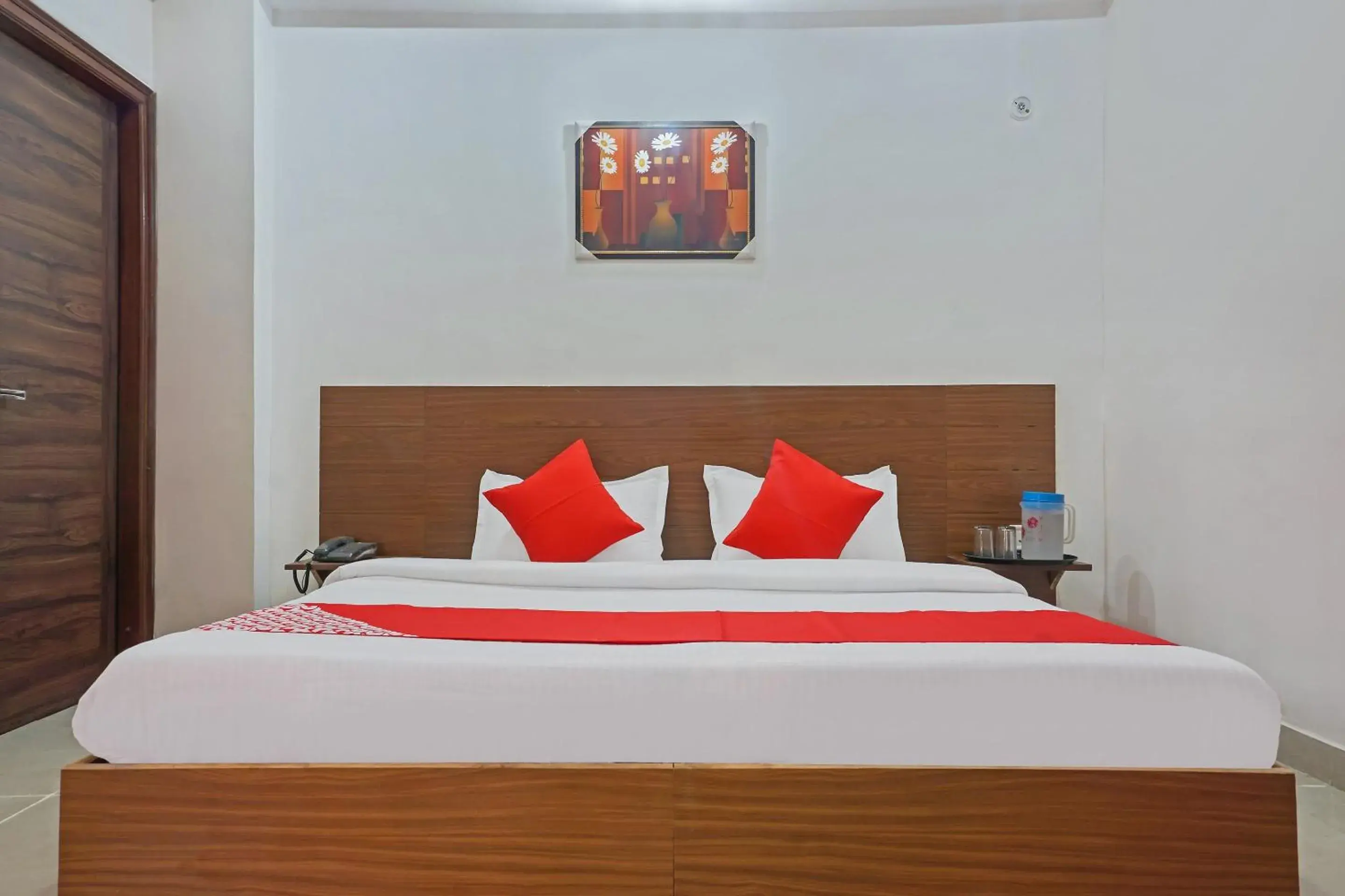 Bedroom, Bed in OYO 37169 Hotel Quadis