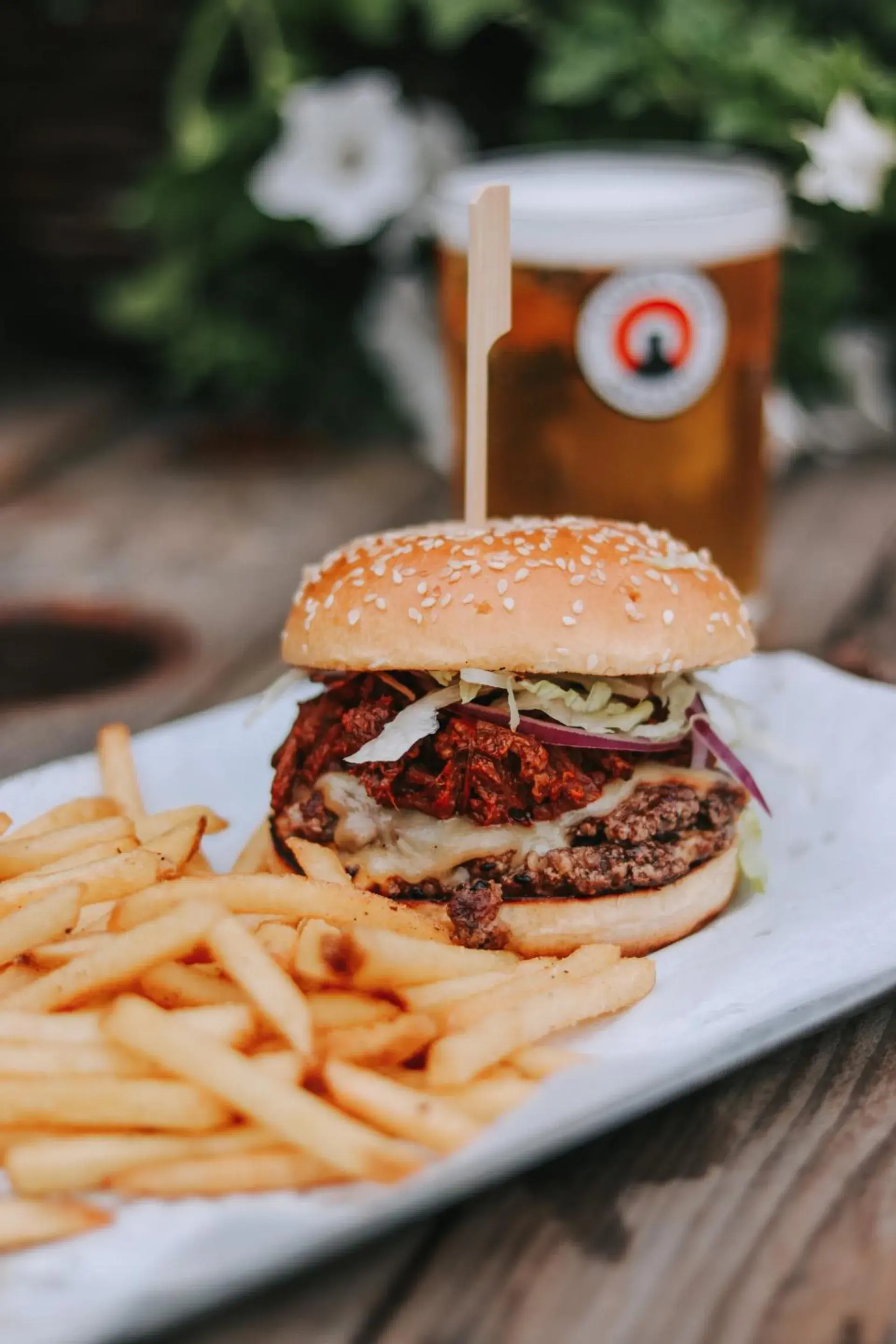 Food and drinks in The Town Arms Food and drinks in The Town Arms