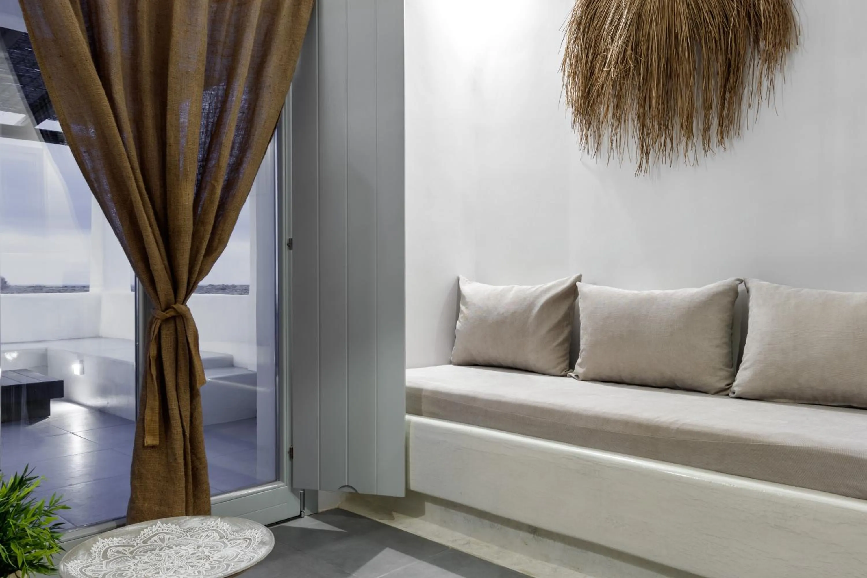 Living room in Bianco Diverso Suites