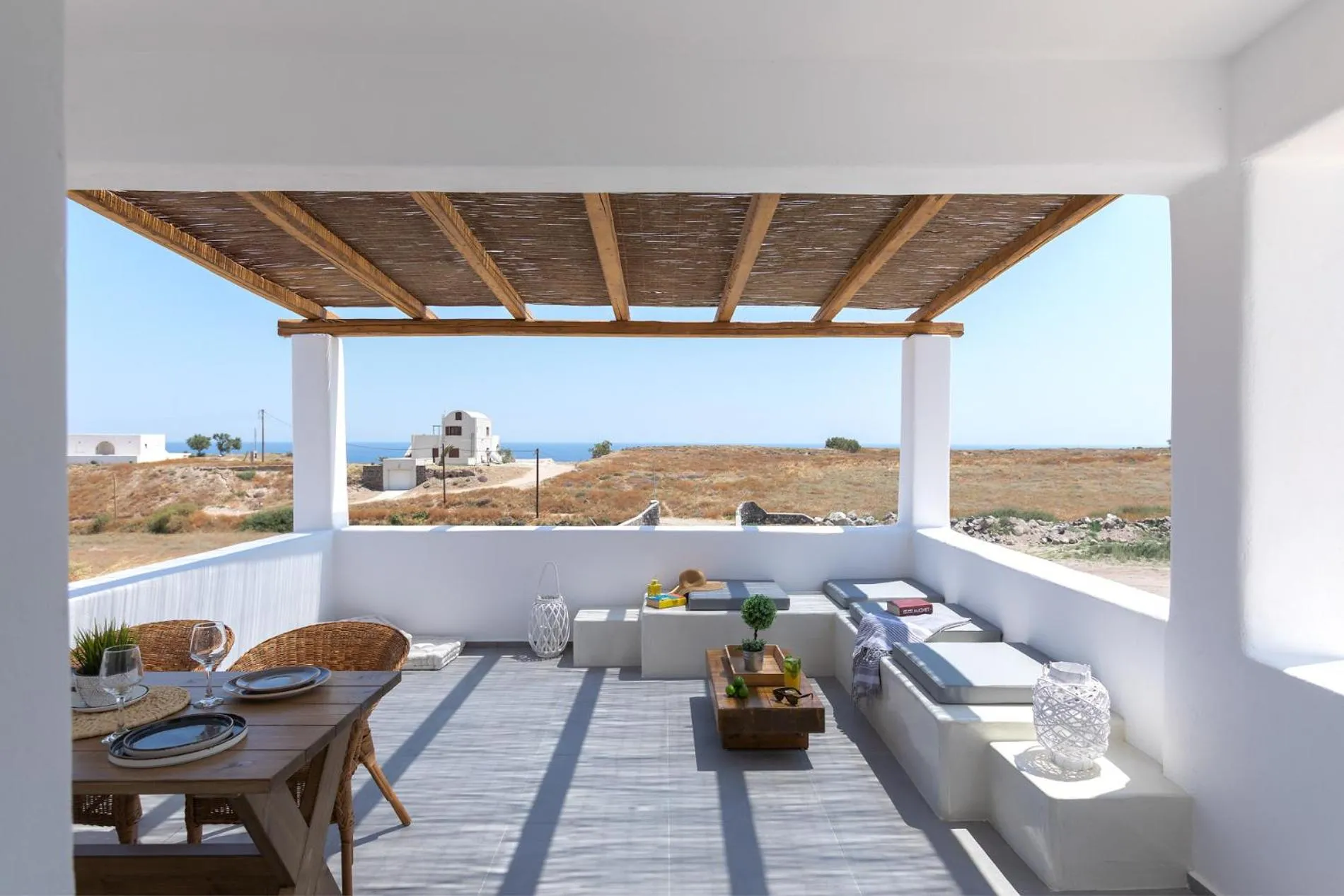 Balcony/Terrace in Bianco Diverso Suites