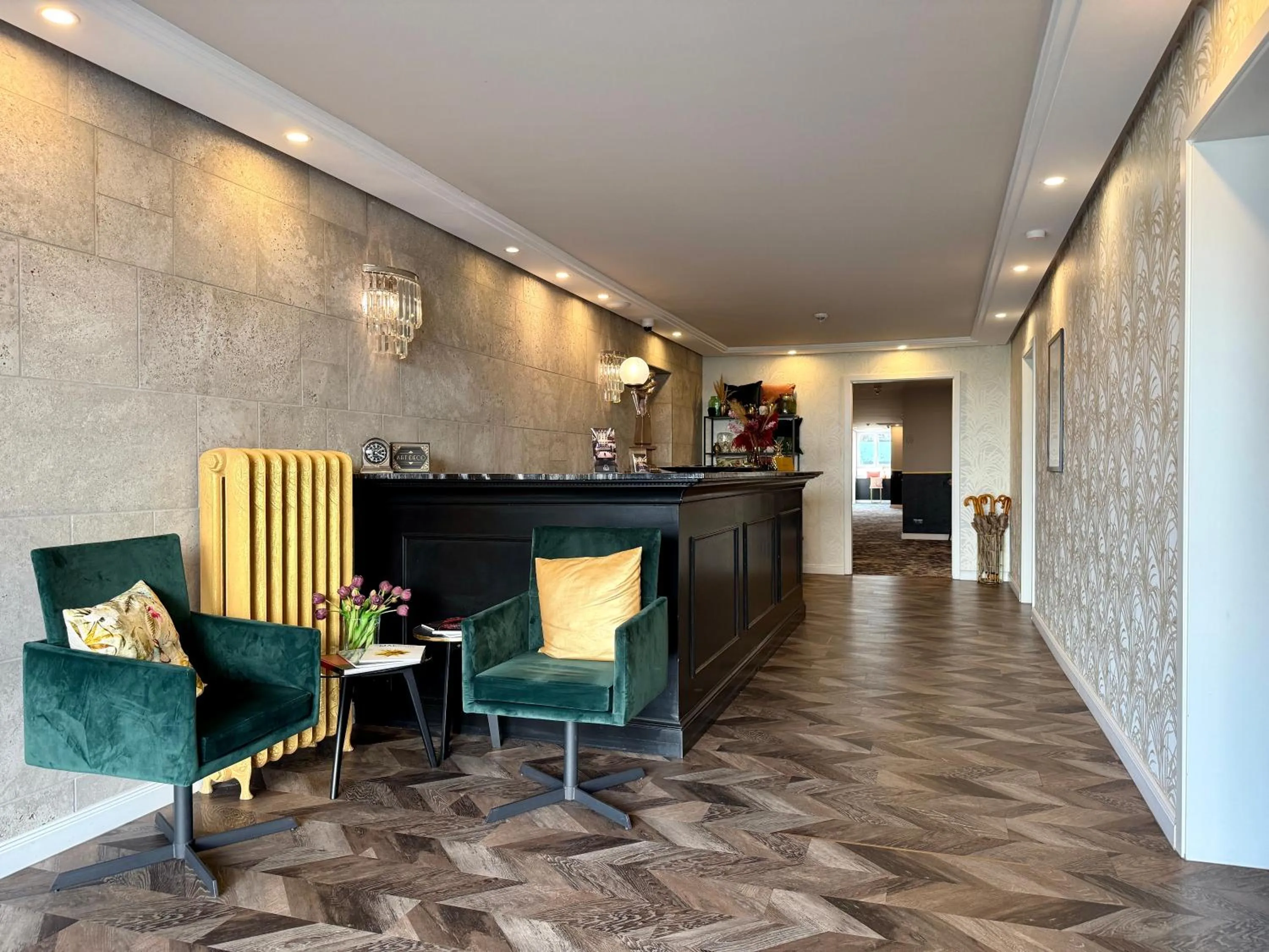 Lobby or reception in Boutique Hotel Zuckerfabrik Stuttgart