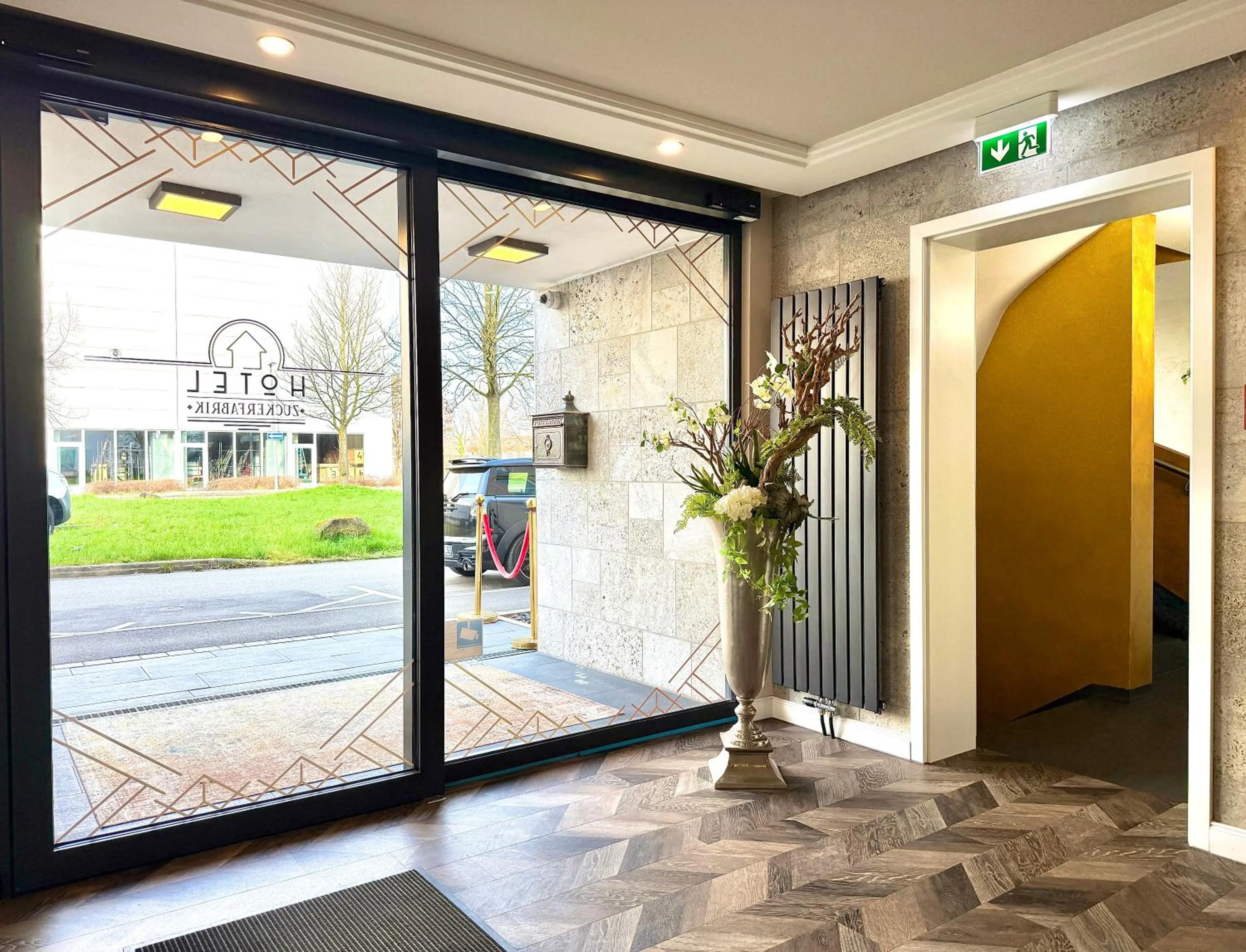 Facade/entrance in Boutique Hotel Zuckerfabrik Stuttgart