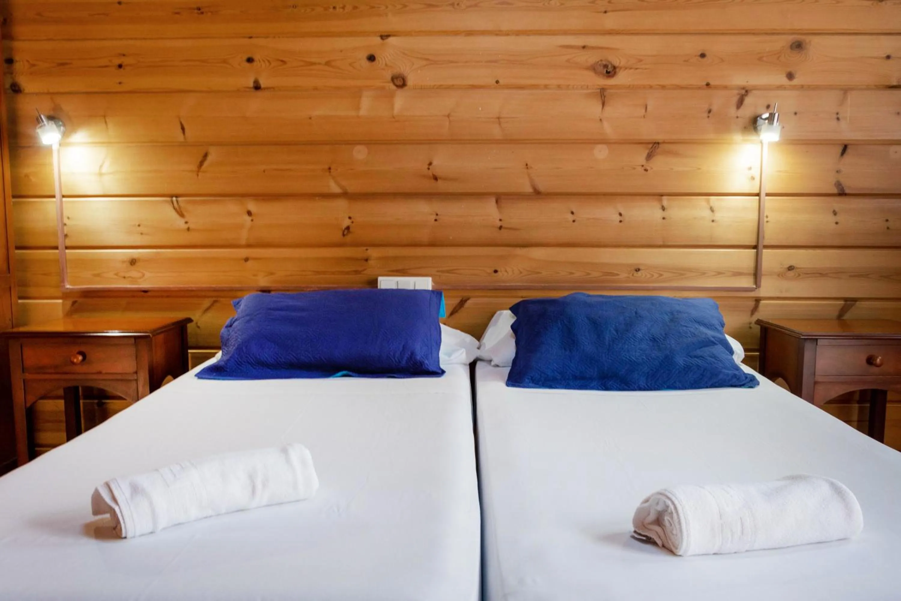 Bed in APARTAMENTOS PALASIET