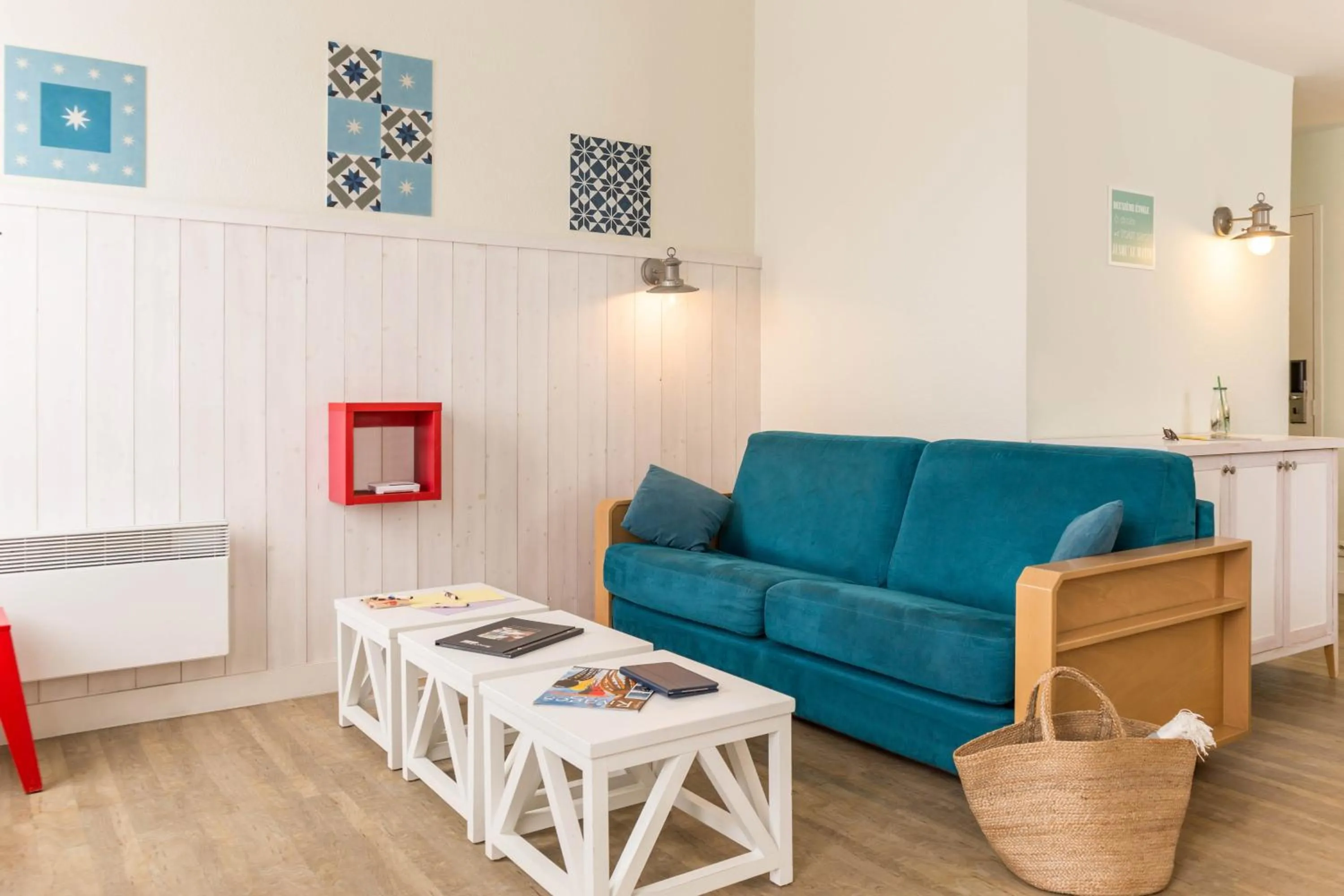 Living room in Résidence Pierre & Vacances Le Palais des Gouverneurs