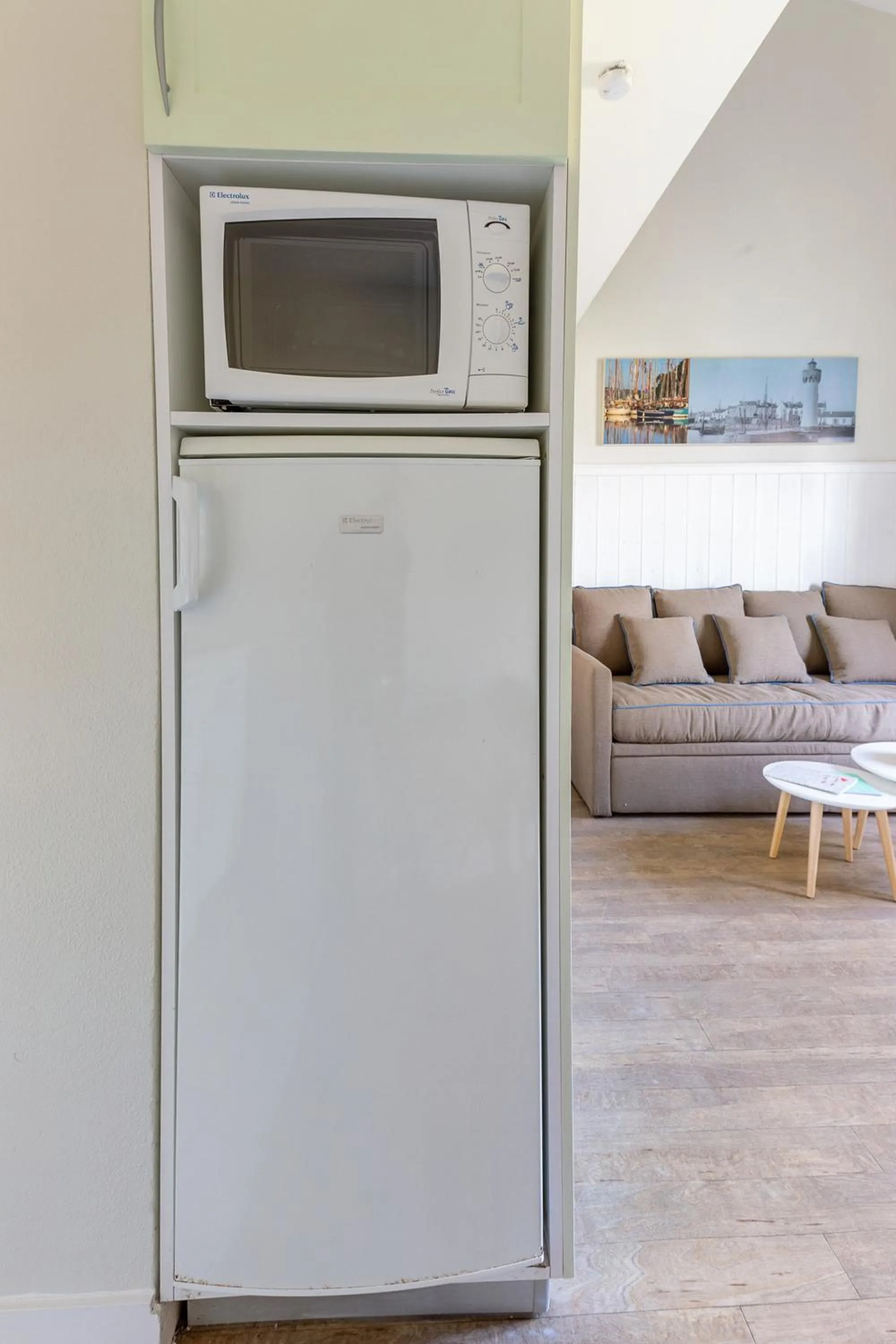 Kitchen or kitchenette in Résidence Pierre & Vacances Le Palais des Gouverneurs