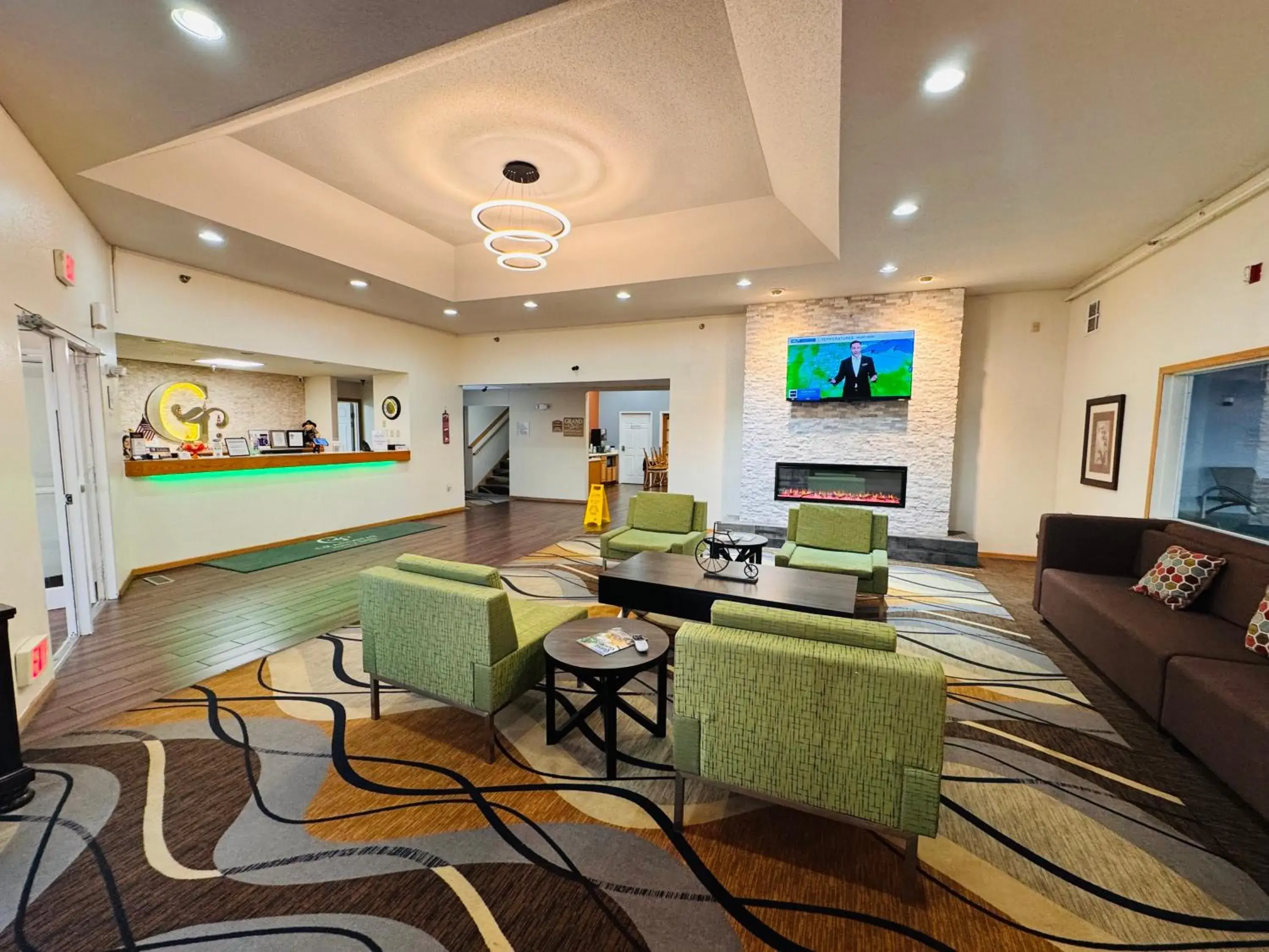 Lobby or reception in GrandStay Hotel and Suite Waseca Lobby or reception in GrandStay Hotel and Suite Waseca