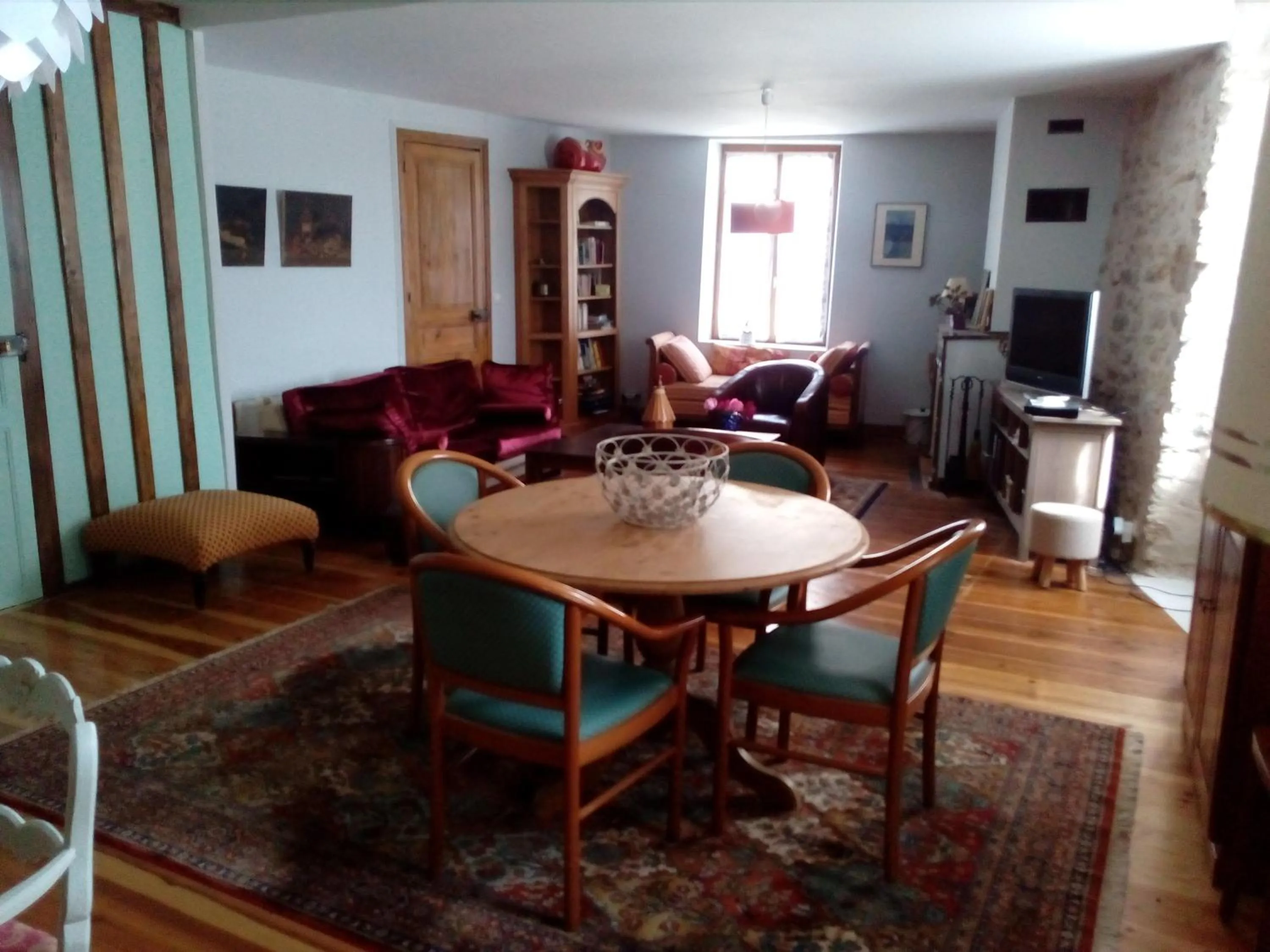 Living room in AUX ROSIERS