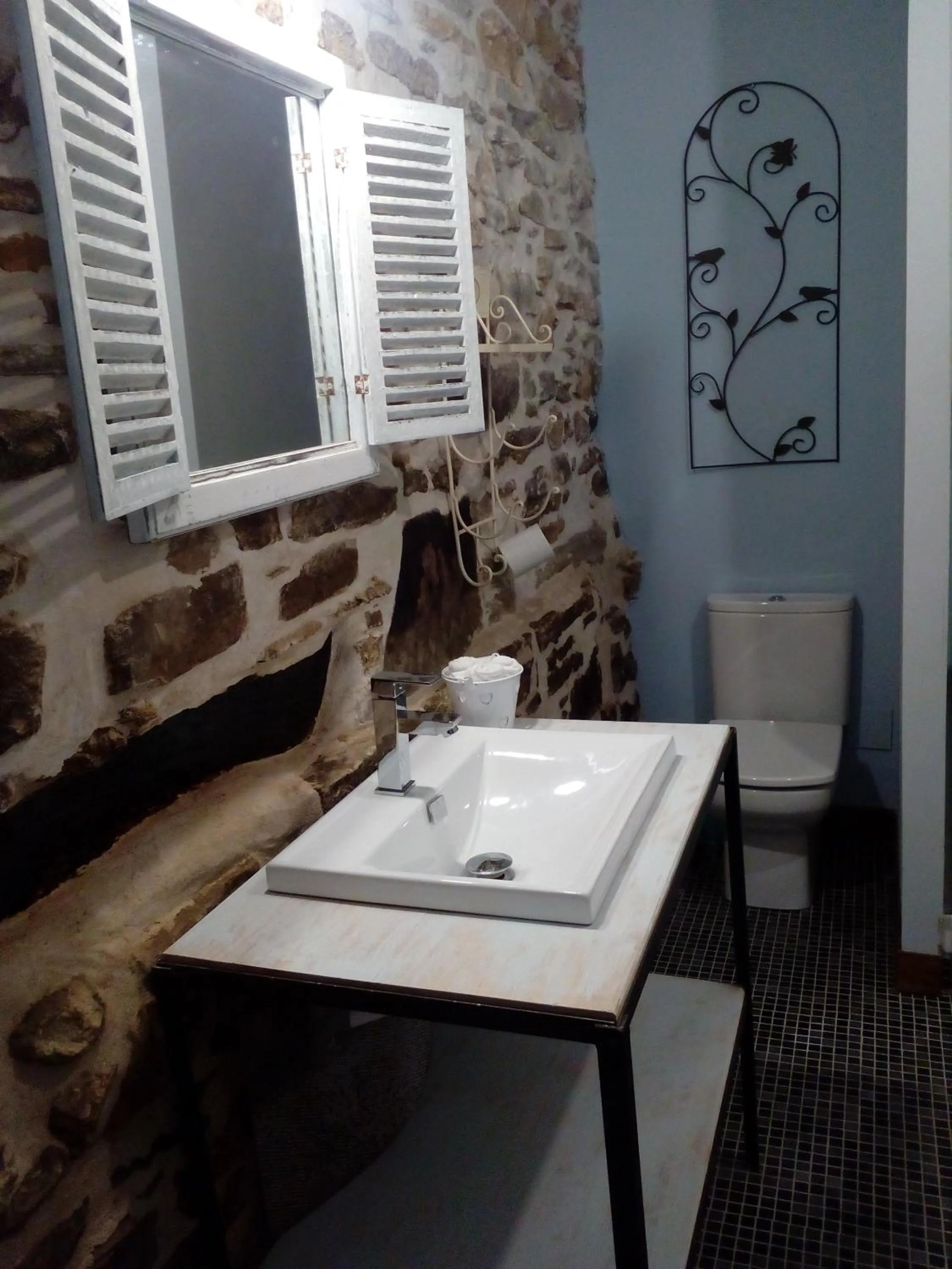 Shower in AUX ROSIERS