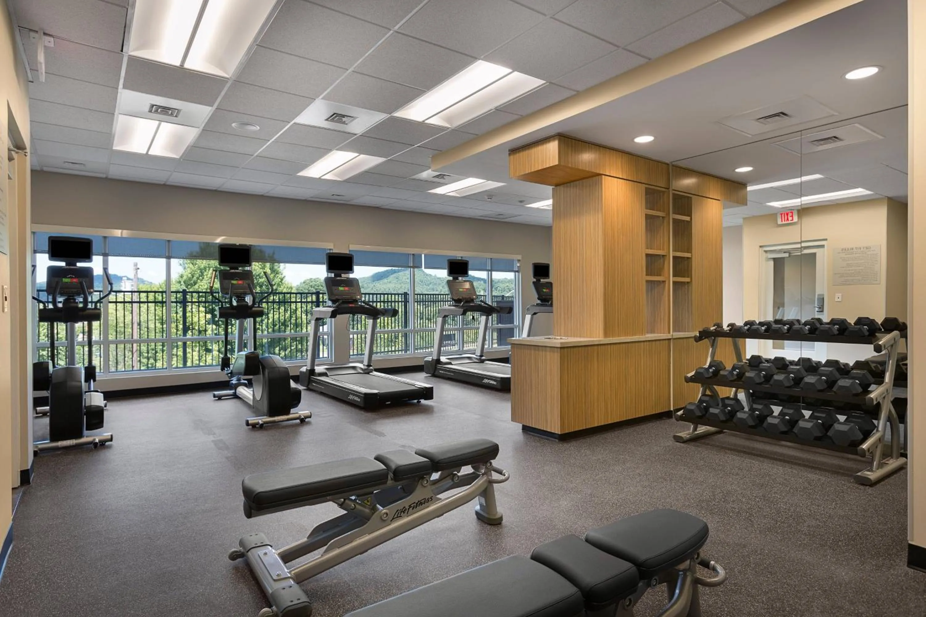 Fitness centre/facilities in TownePlace Suites Boone