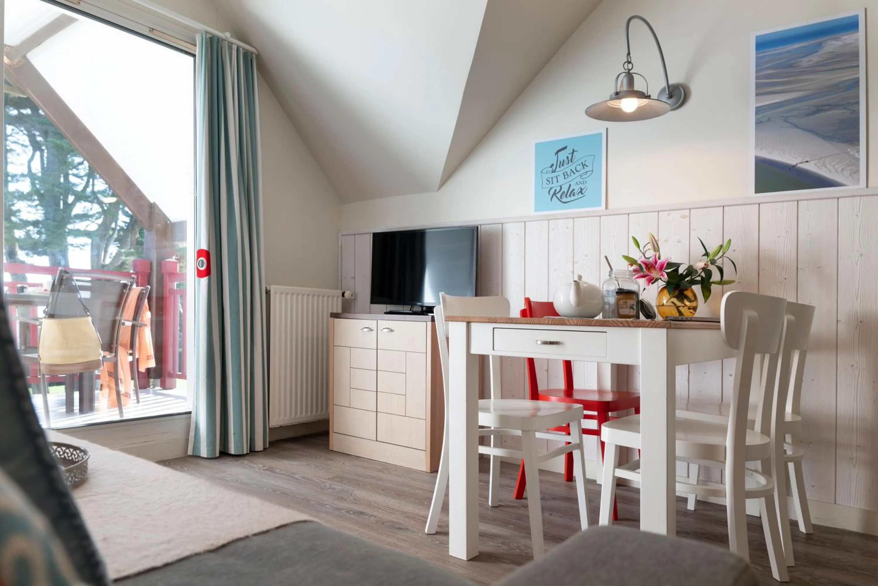 Patio in Résidence Pierre & Vacances Premium Le Domaine de Cramphore