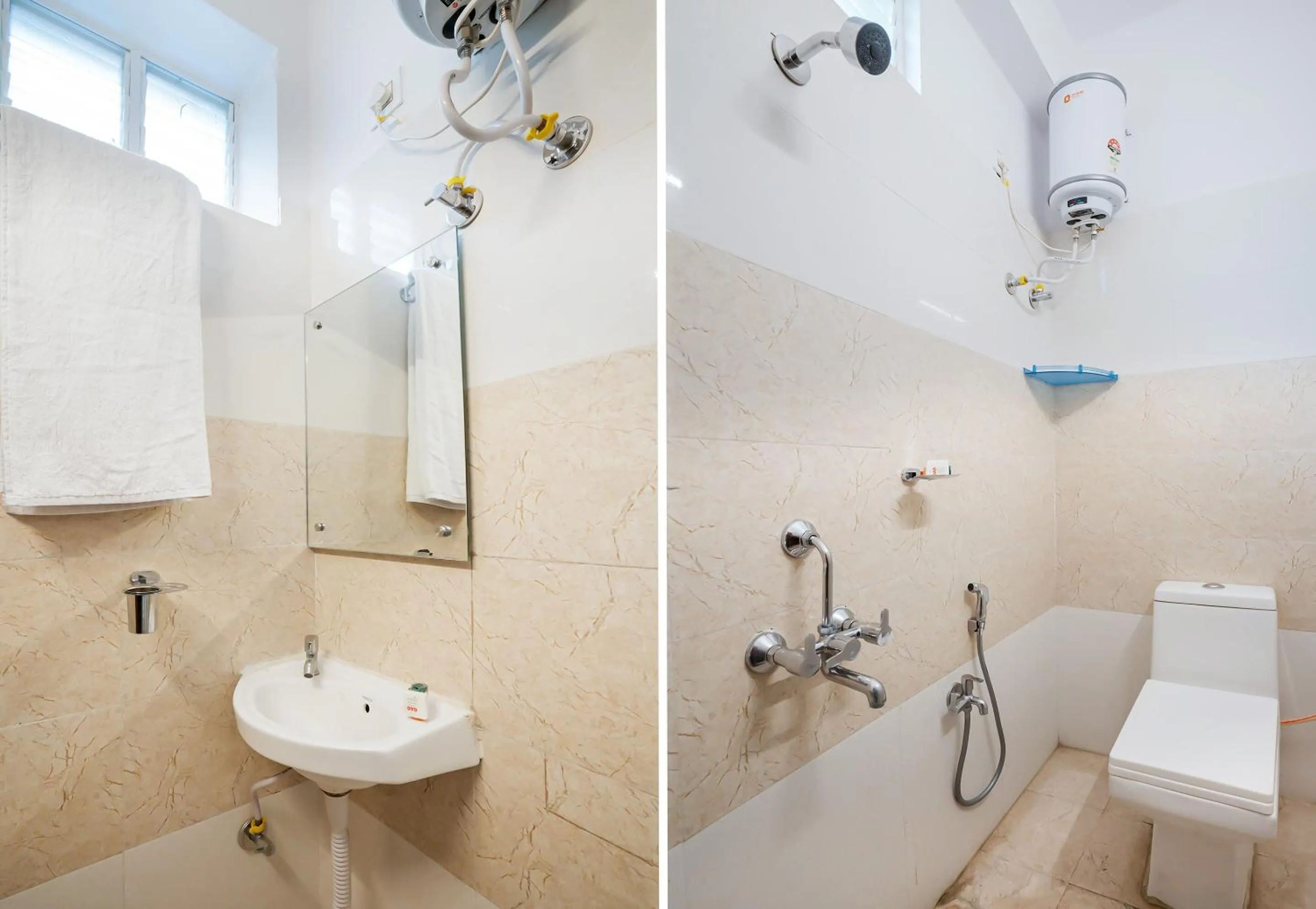 Bathroom in Super Hotel O Gokul Grand Near SR Nagar Police Station