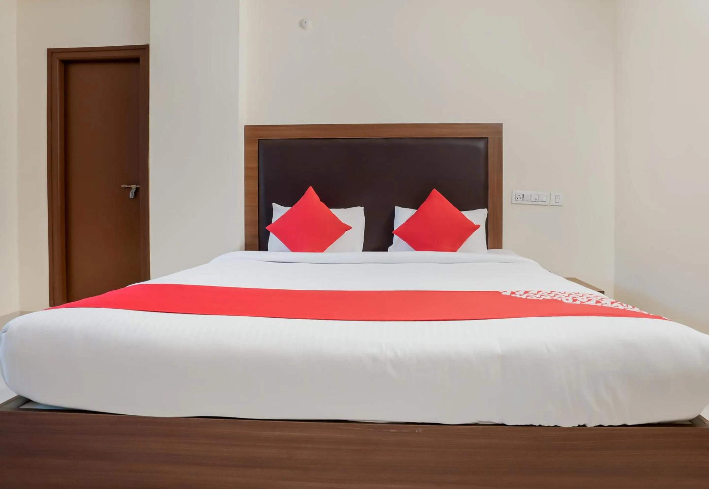 Bedroom, Bed in Super Hotel O Gokul Grand Near SR Nagar Police Station