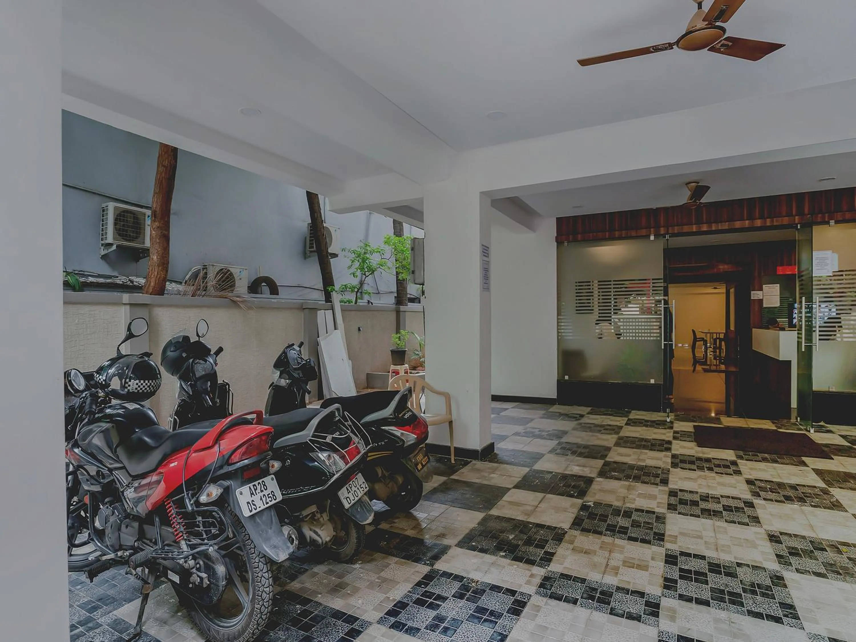 On site in Super Hotel O Gokul Grand Near SR Nagar Police Station