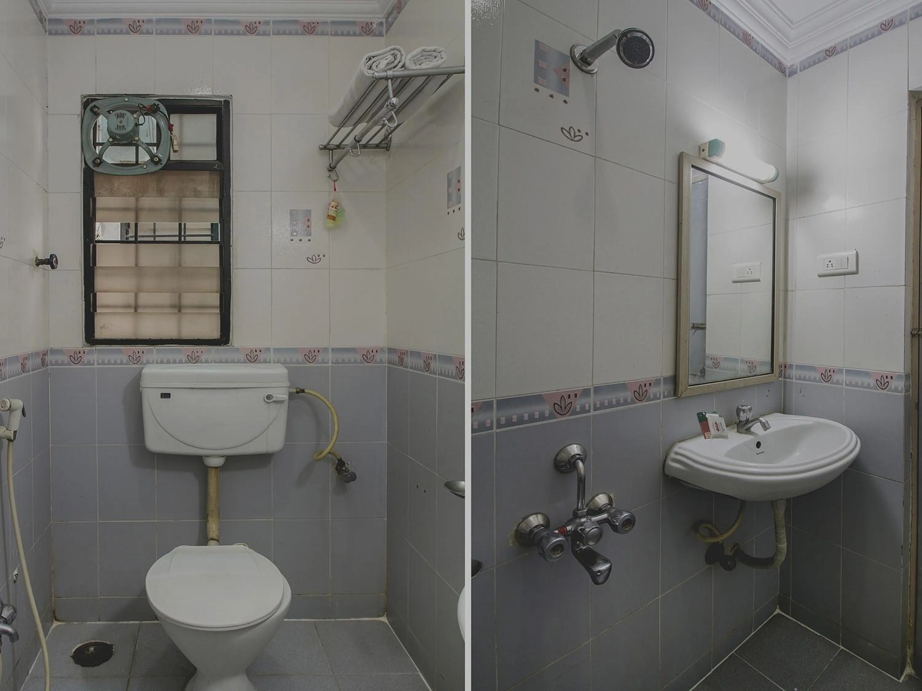 Bathroom in Super Hotel O Gokul Grand Near SR Nagar Police Station