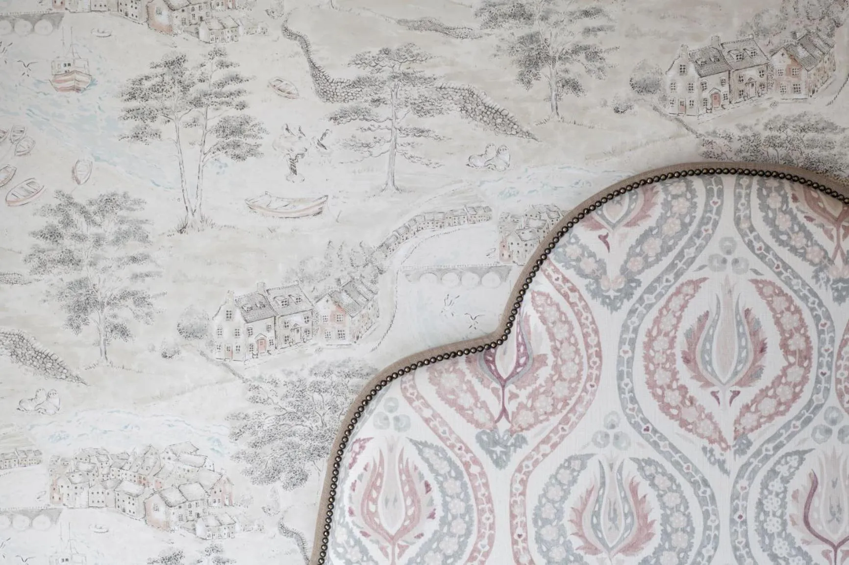 Decorative detail in Beadnell Towers Hotel