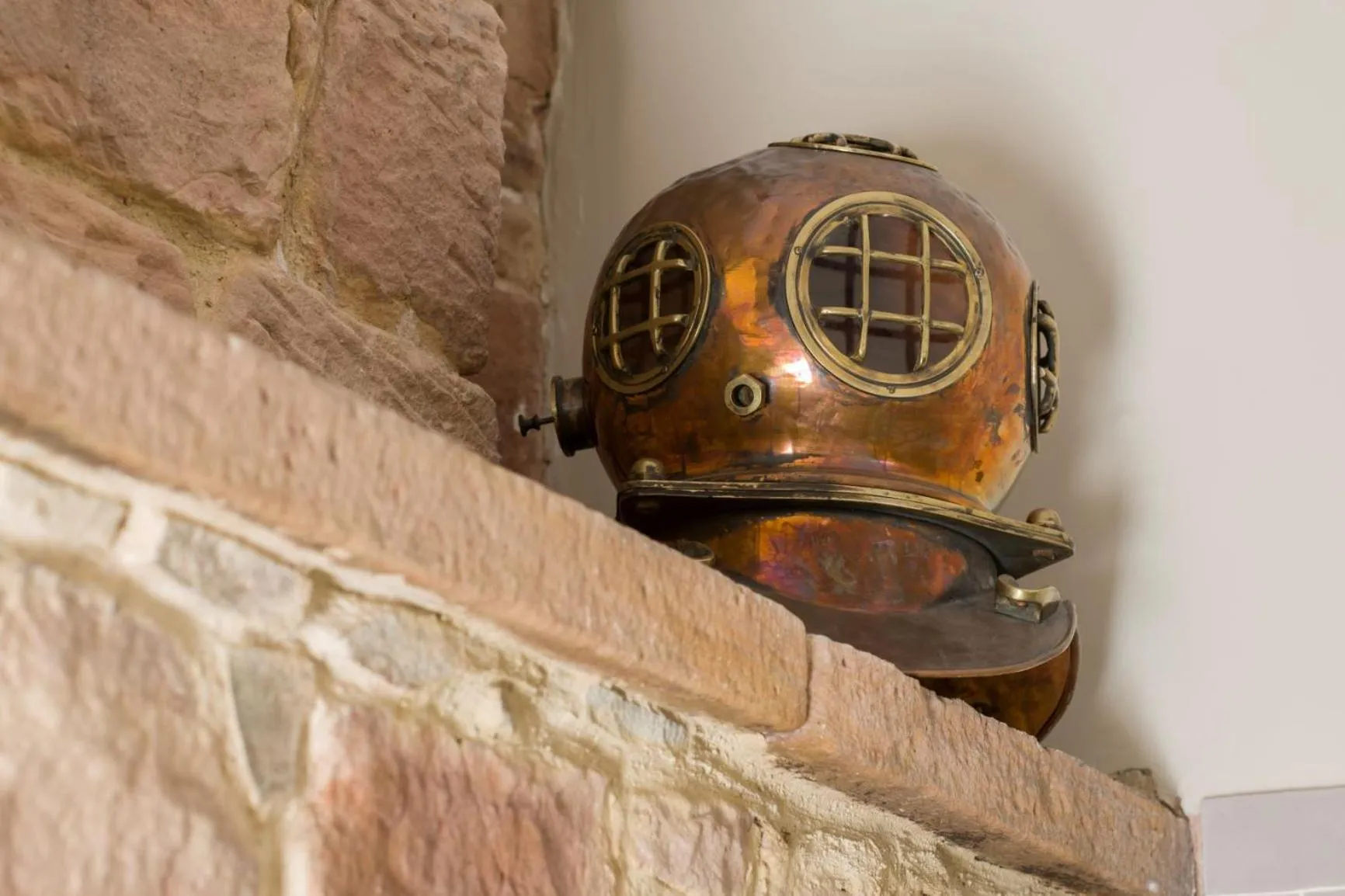 Decorative detail in Beadnell Towers Hotel